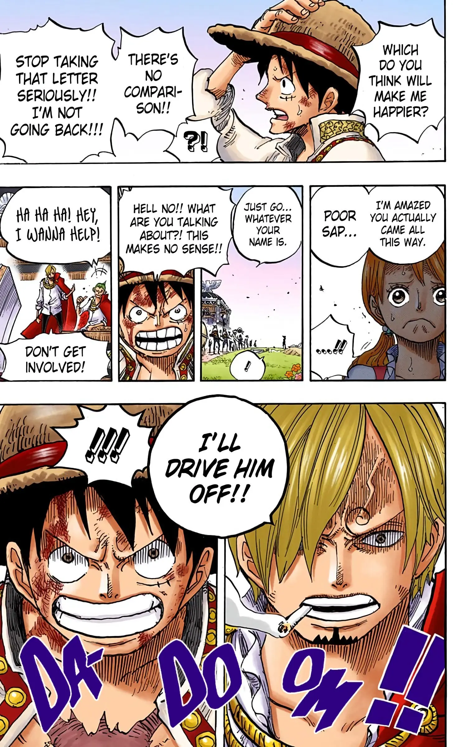 One Piece Colored, chapter 843, page 16