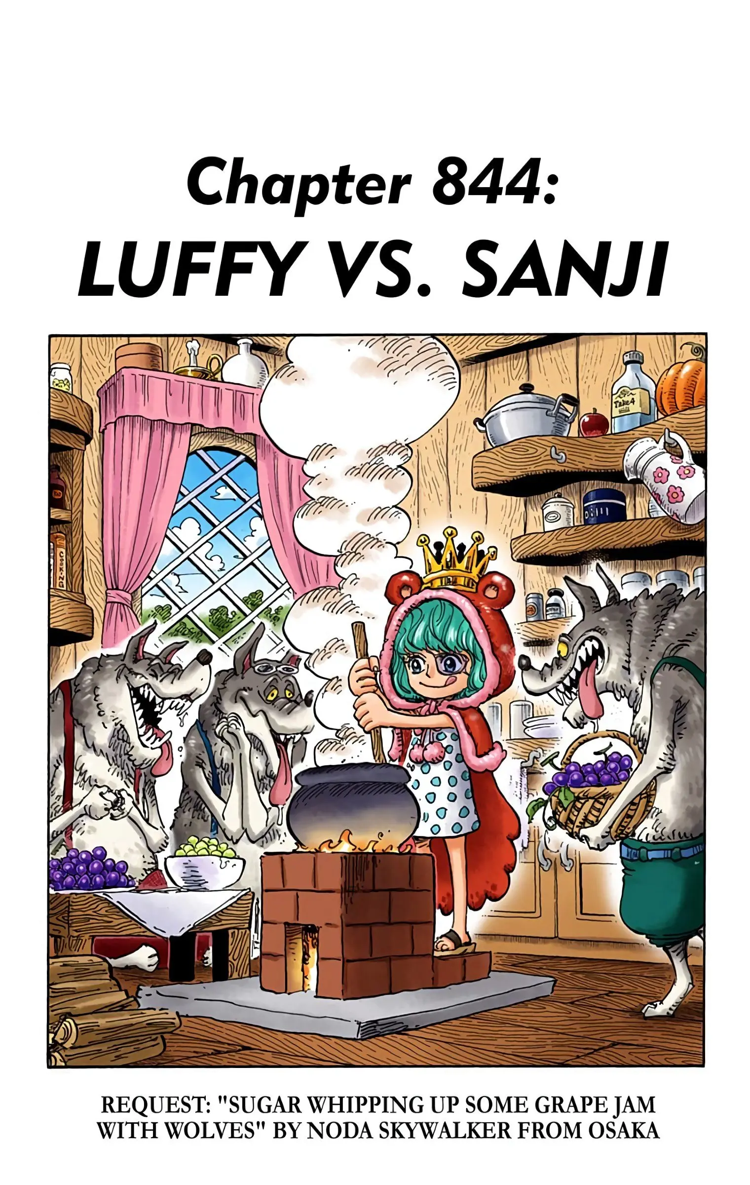 One Piece Colored, chapter 844, page 1