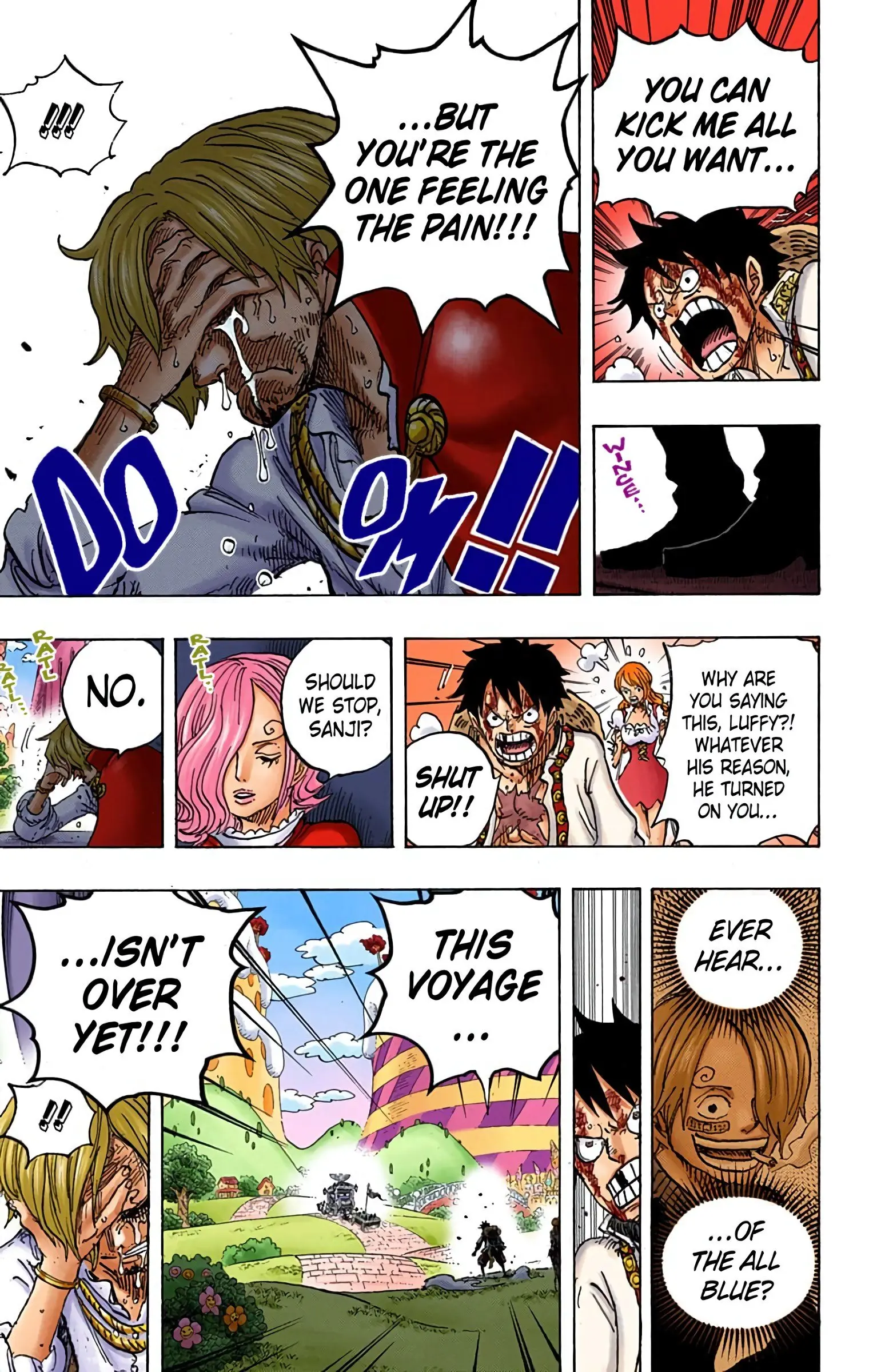 One Piece Colored, chapter 844, page 14