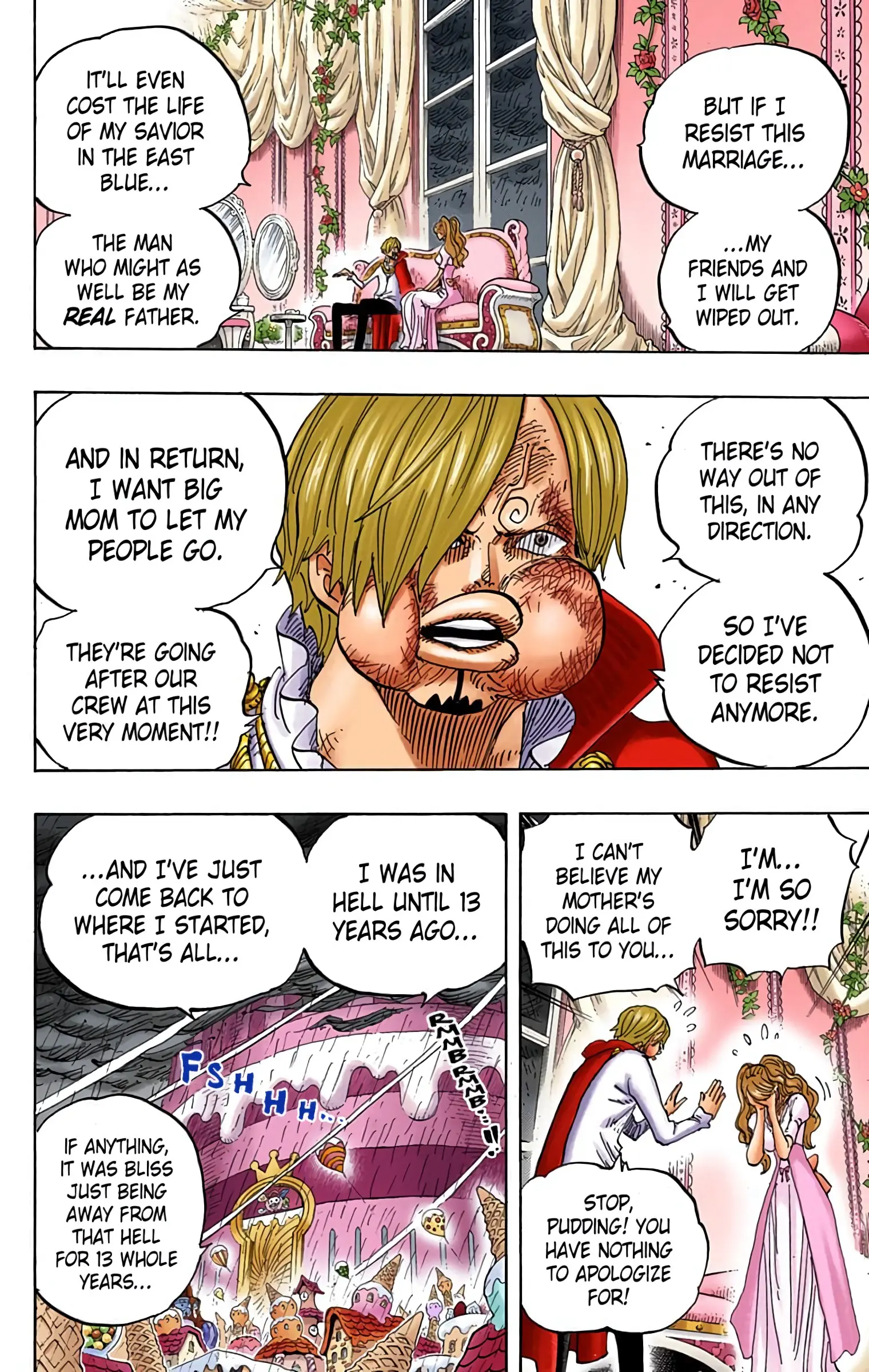 One Piece Colored, chapter 845, page 13