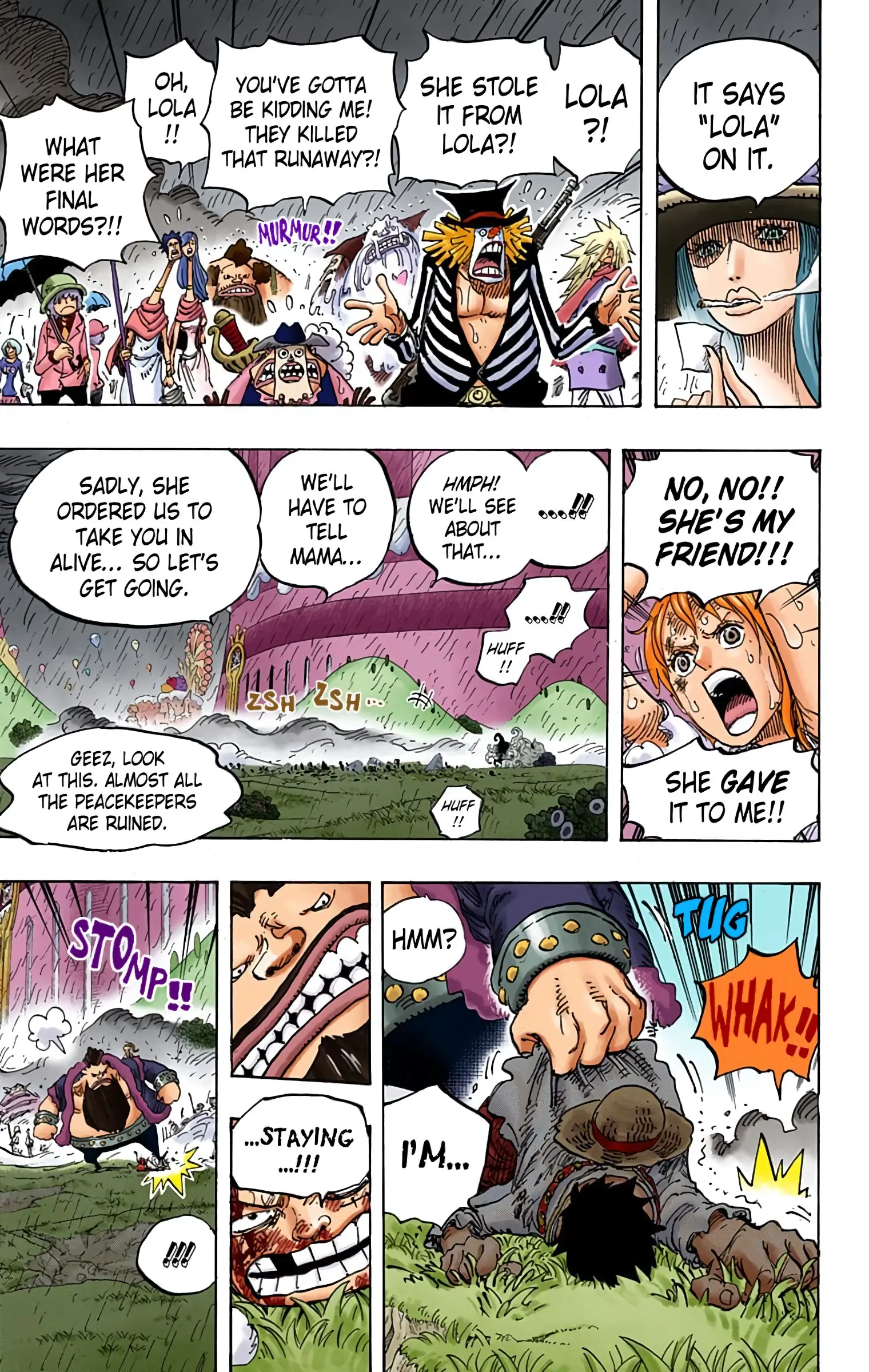 One Piece Colored, chapter 846, page 9