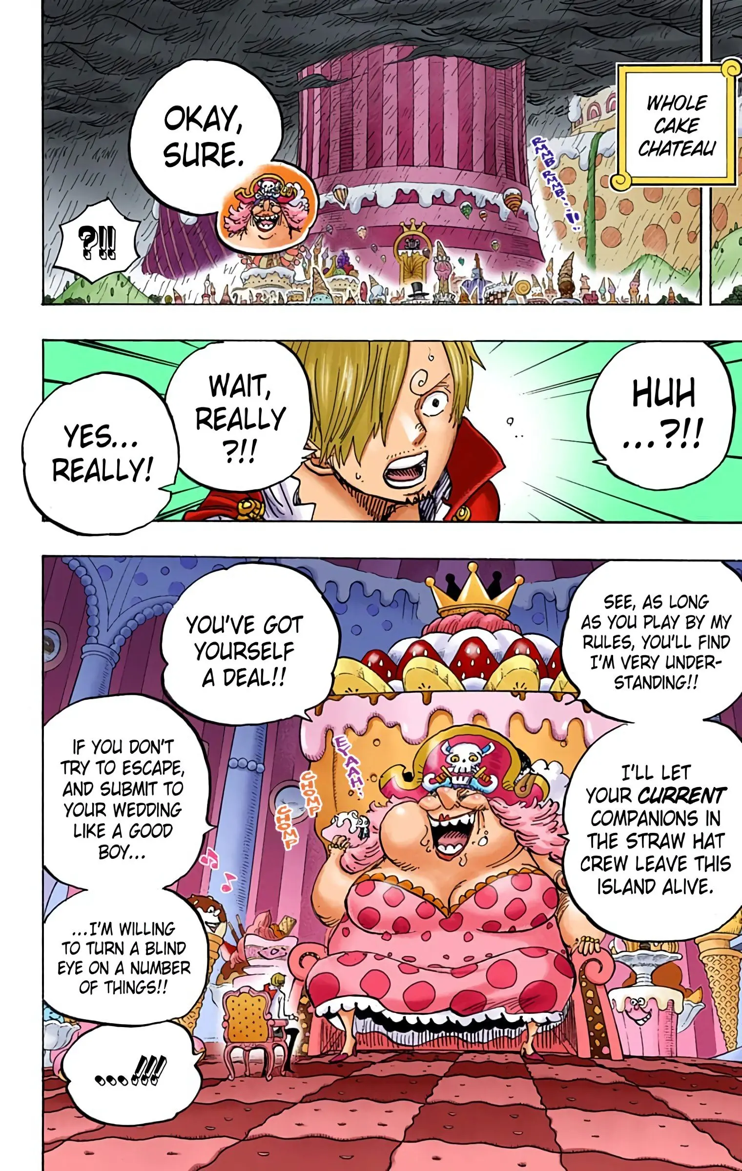 One Piece Colored, chapter 846, page 10