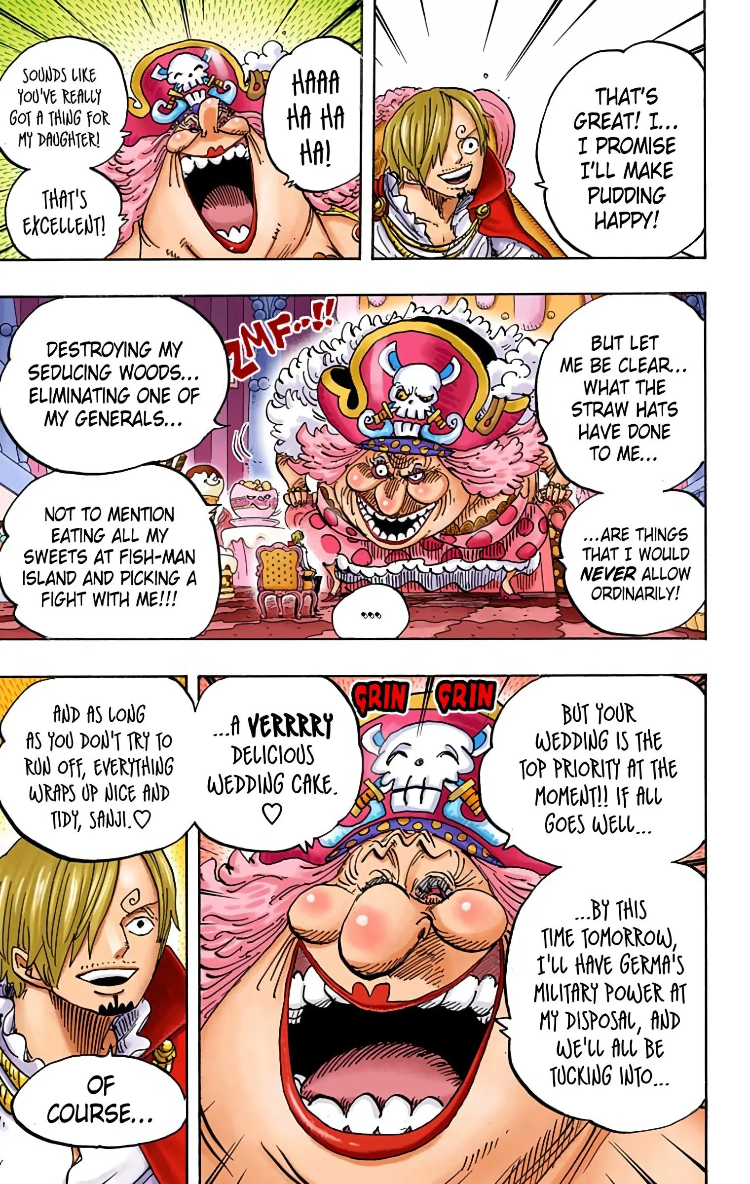 One Piece Colored, chapter 846, page 11