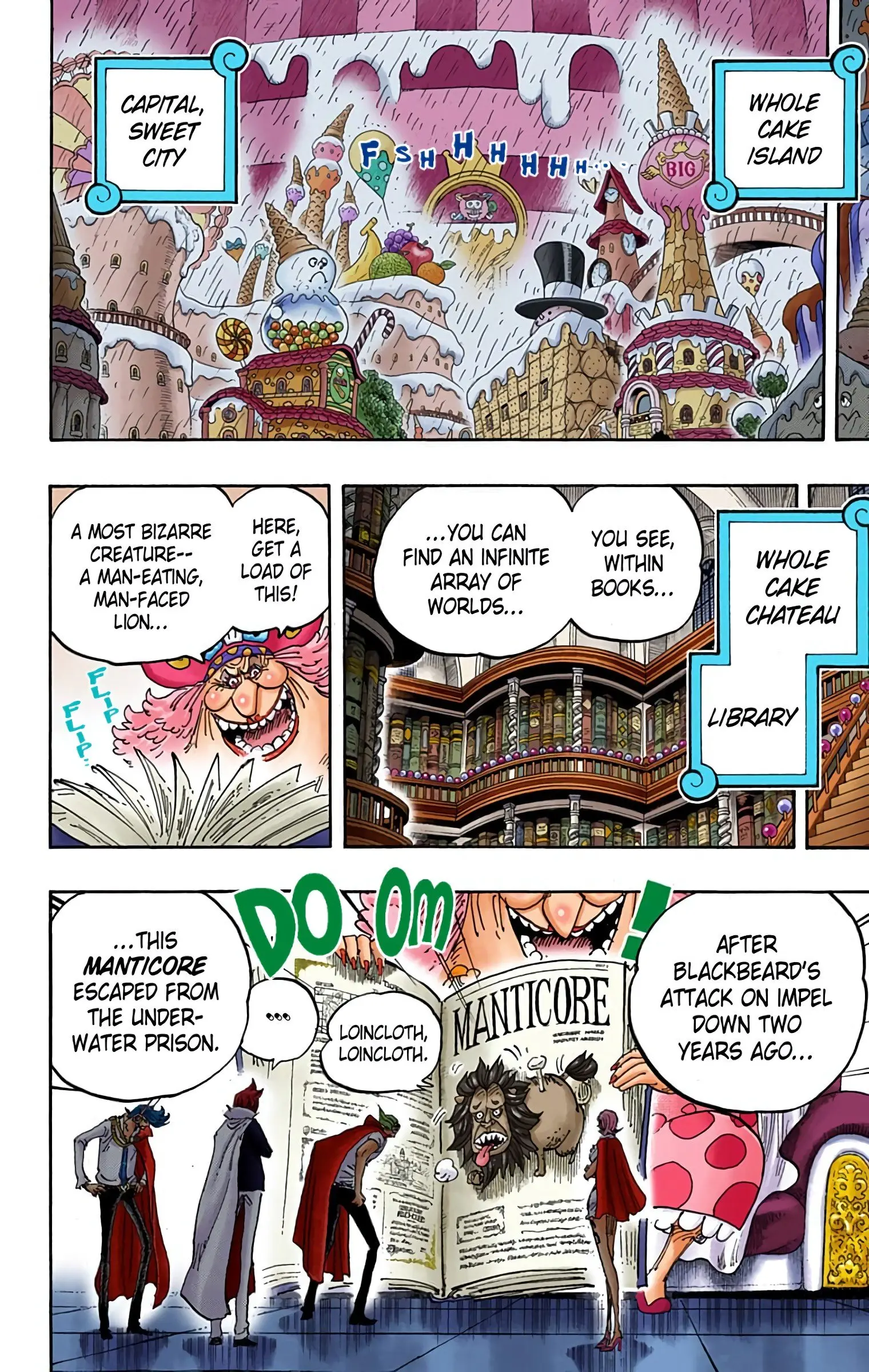 One Piece Colored, chapter 847, page 4