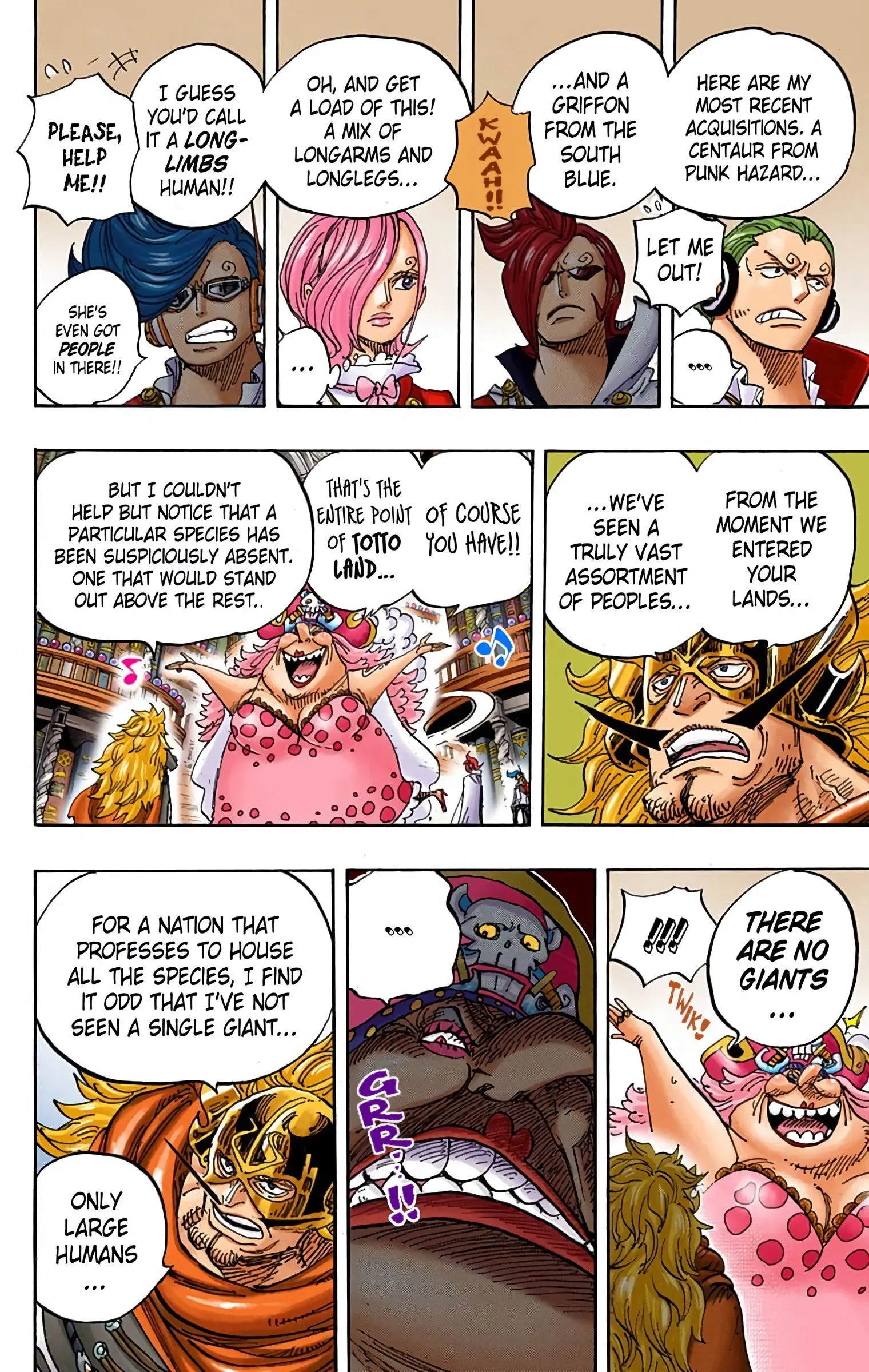 One Piece Colored, chapter 847, page 6