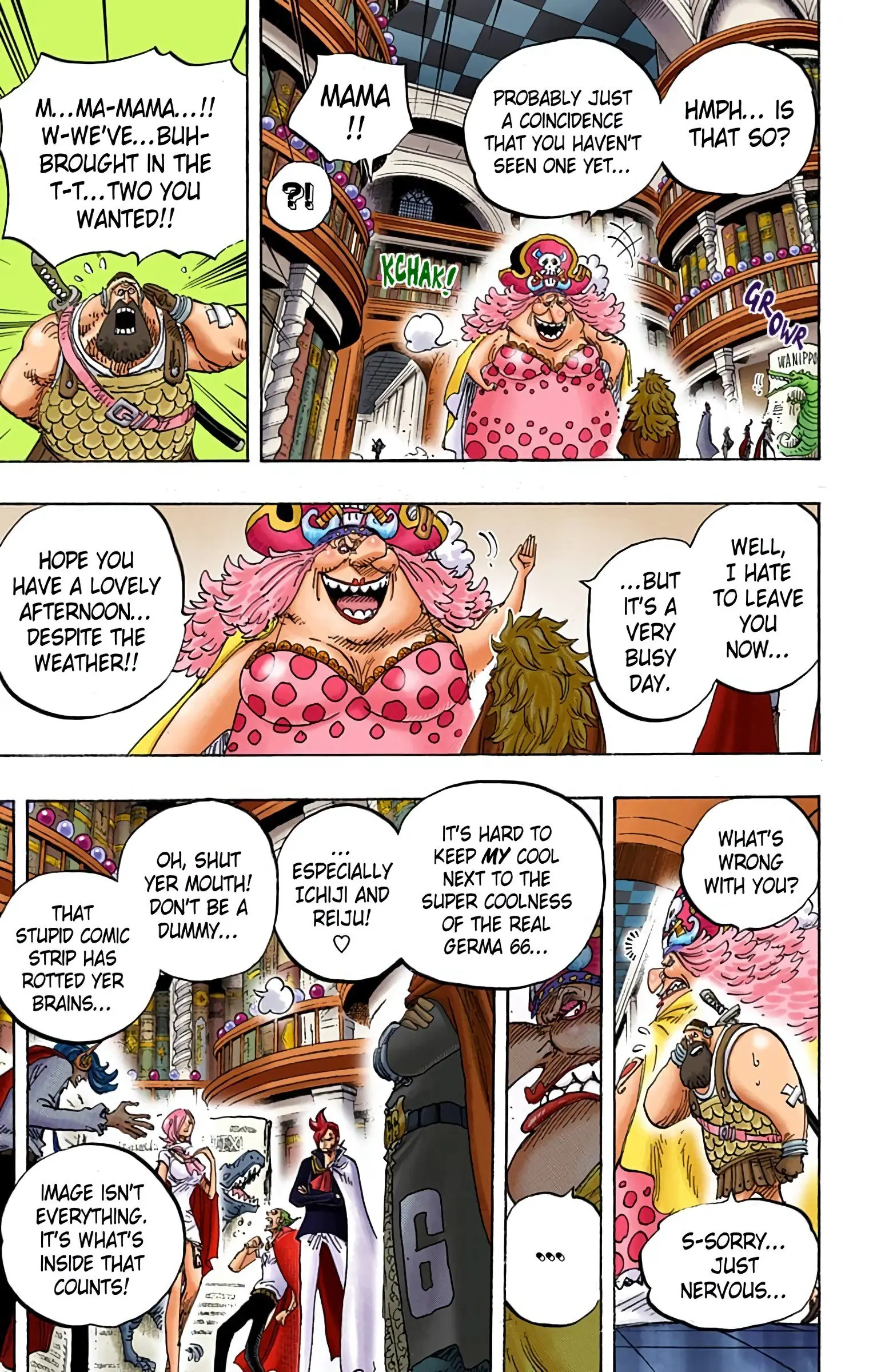 One Piece Colored, chapter 847, page 7