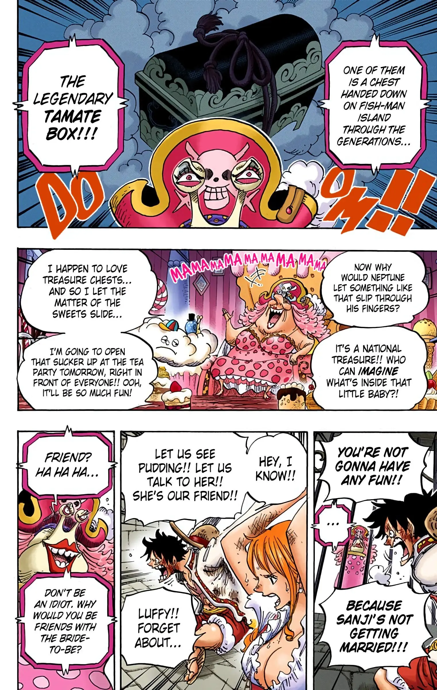One Piece Colored, chapter 847, page 12