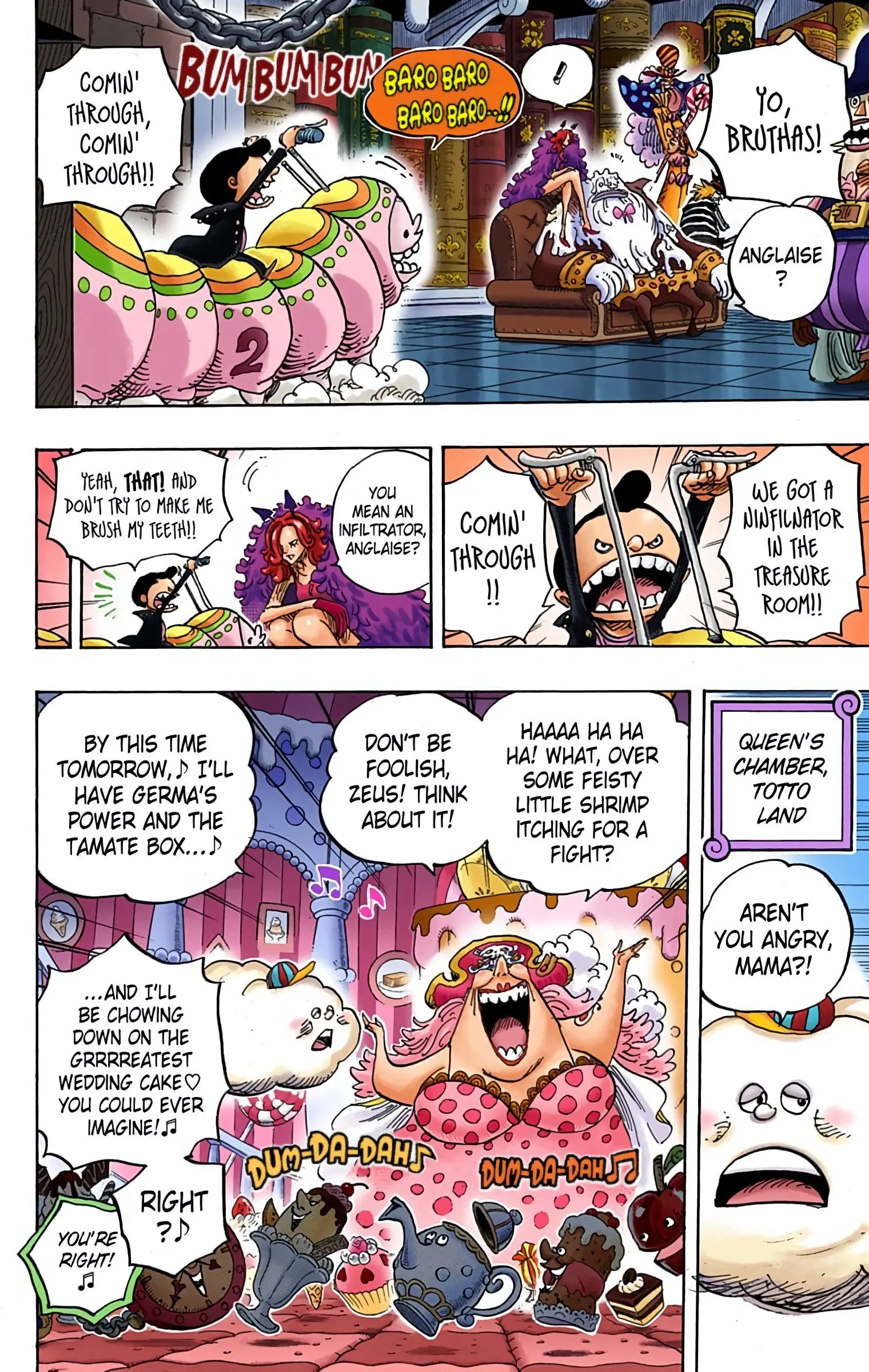 One Piece Colored, chapter 848, page 4