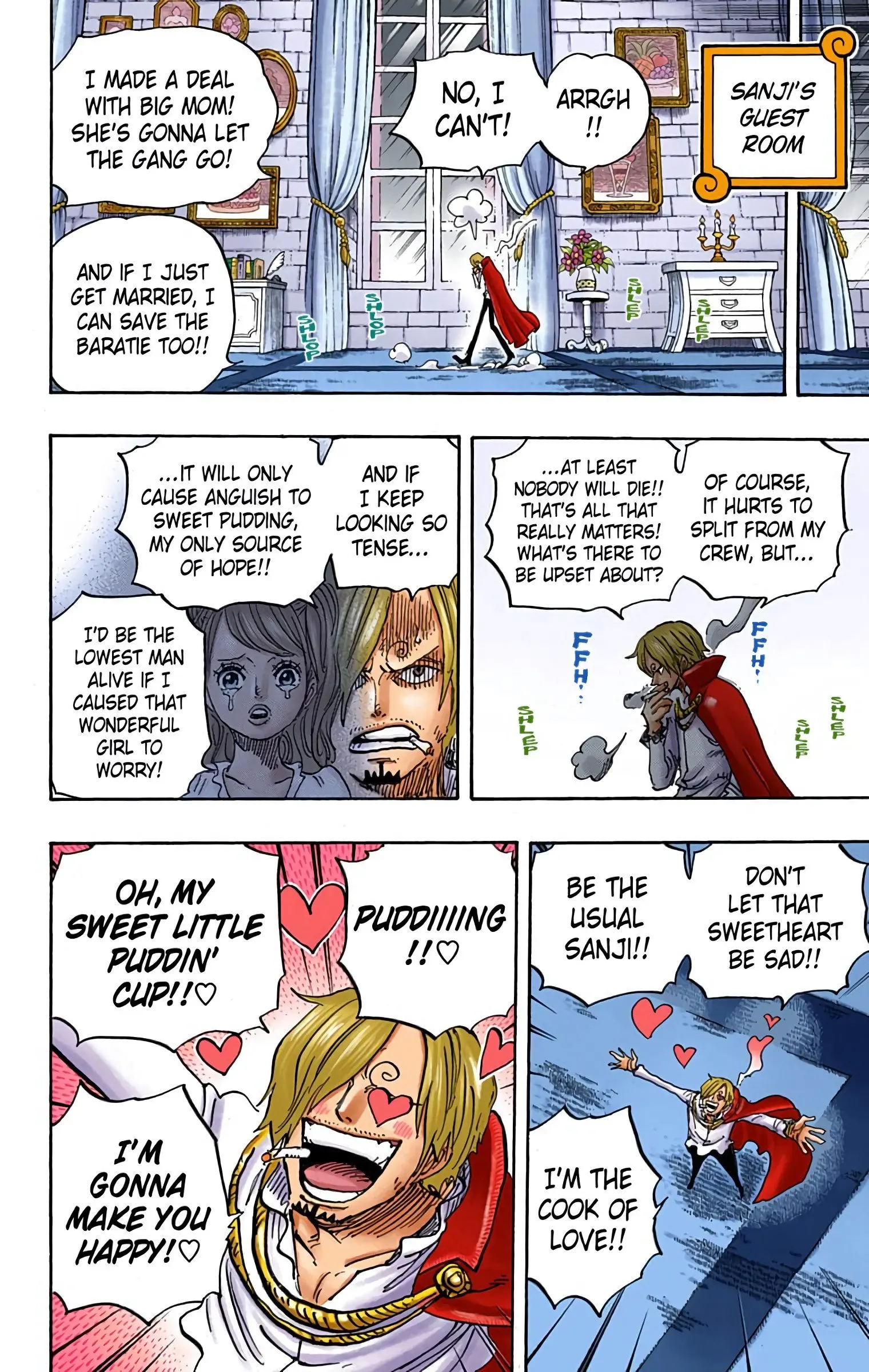 One Piece Colored, chapter 848, page 6