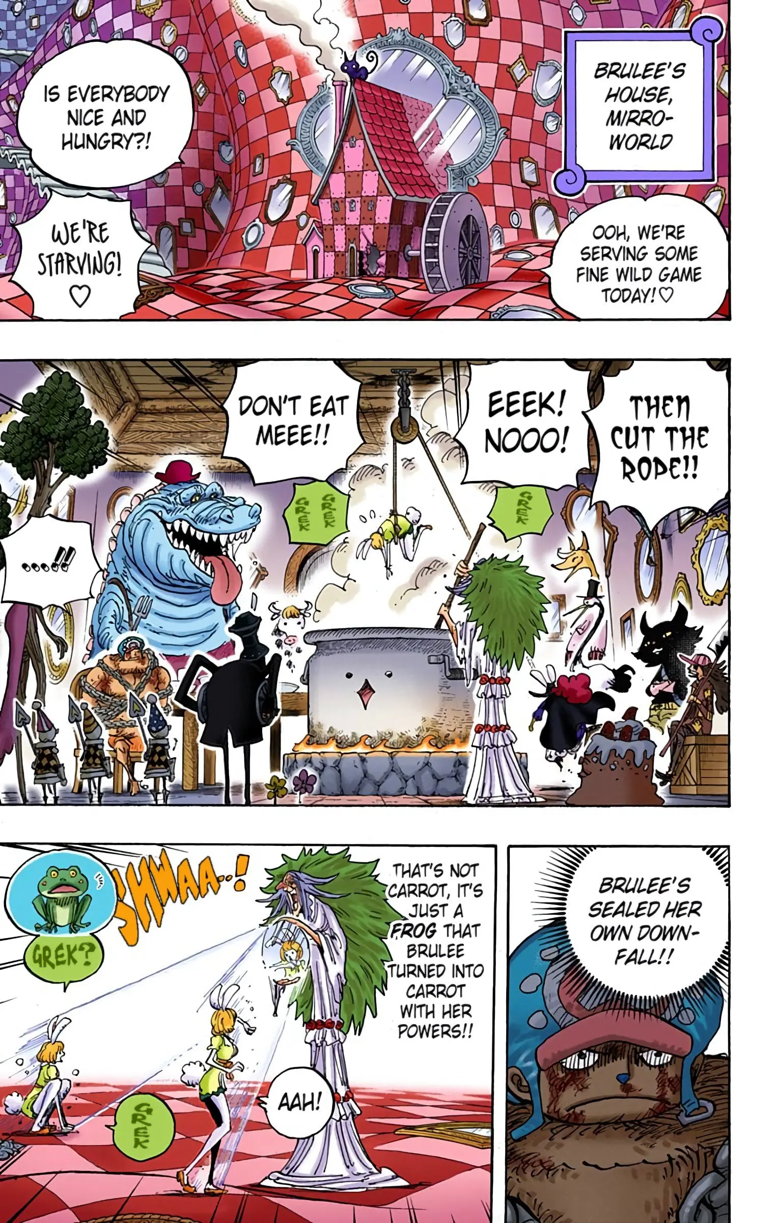 One Piece Colored, chapter 849, page 8