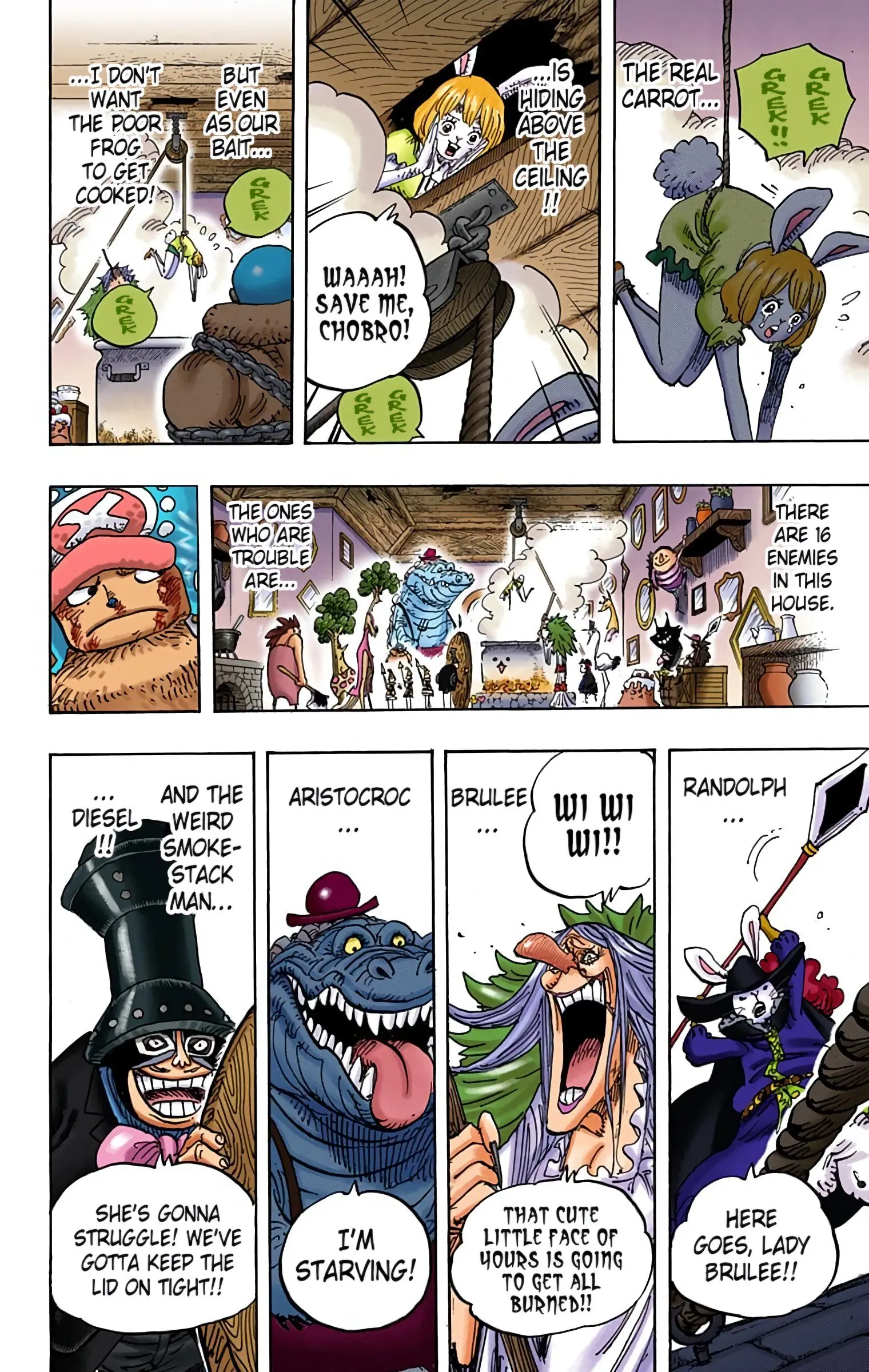 One Piece Colored, chapter 849, page 9
