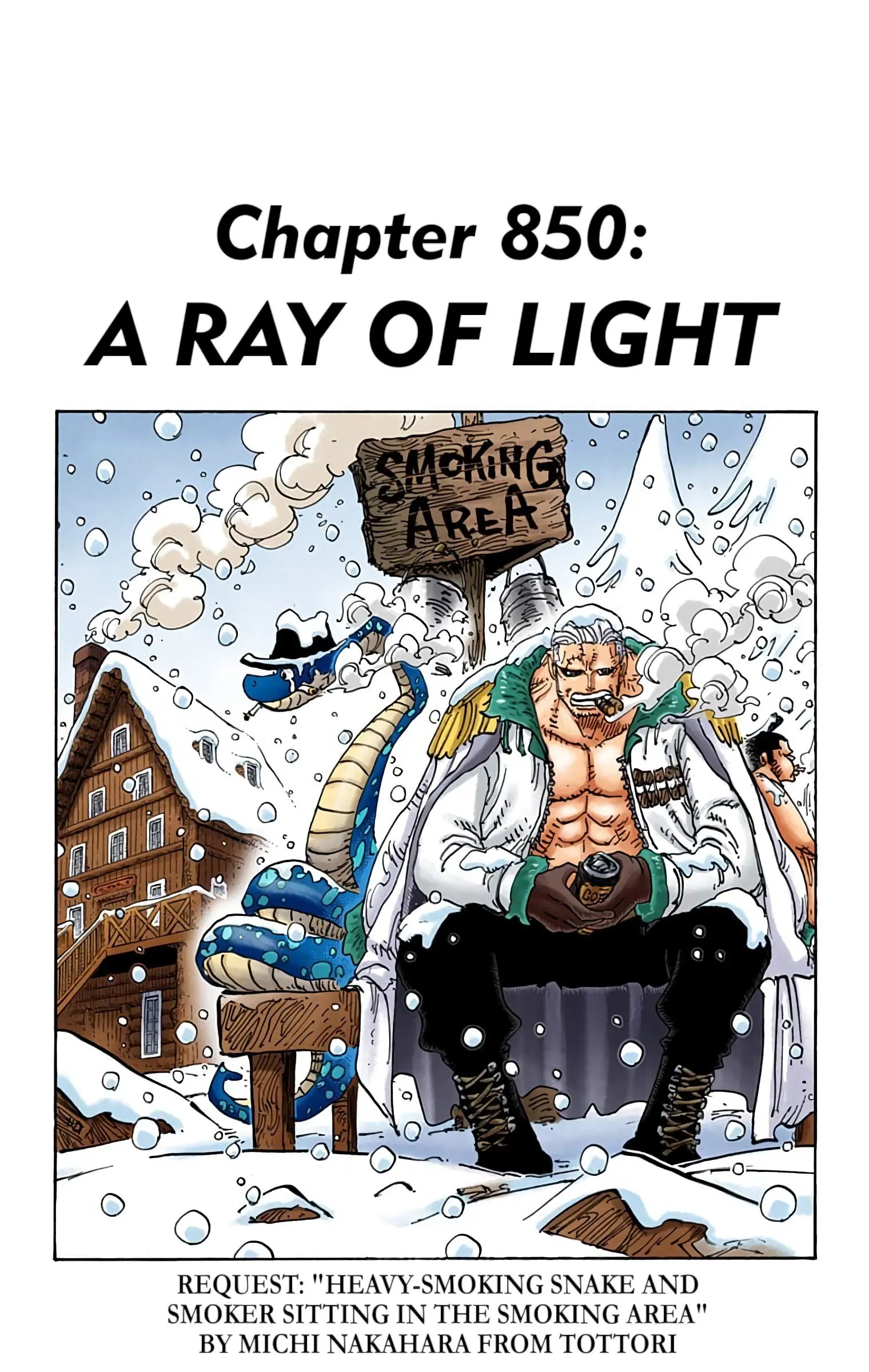 One Piece Colored, chapter 850, page 1