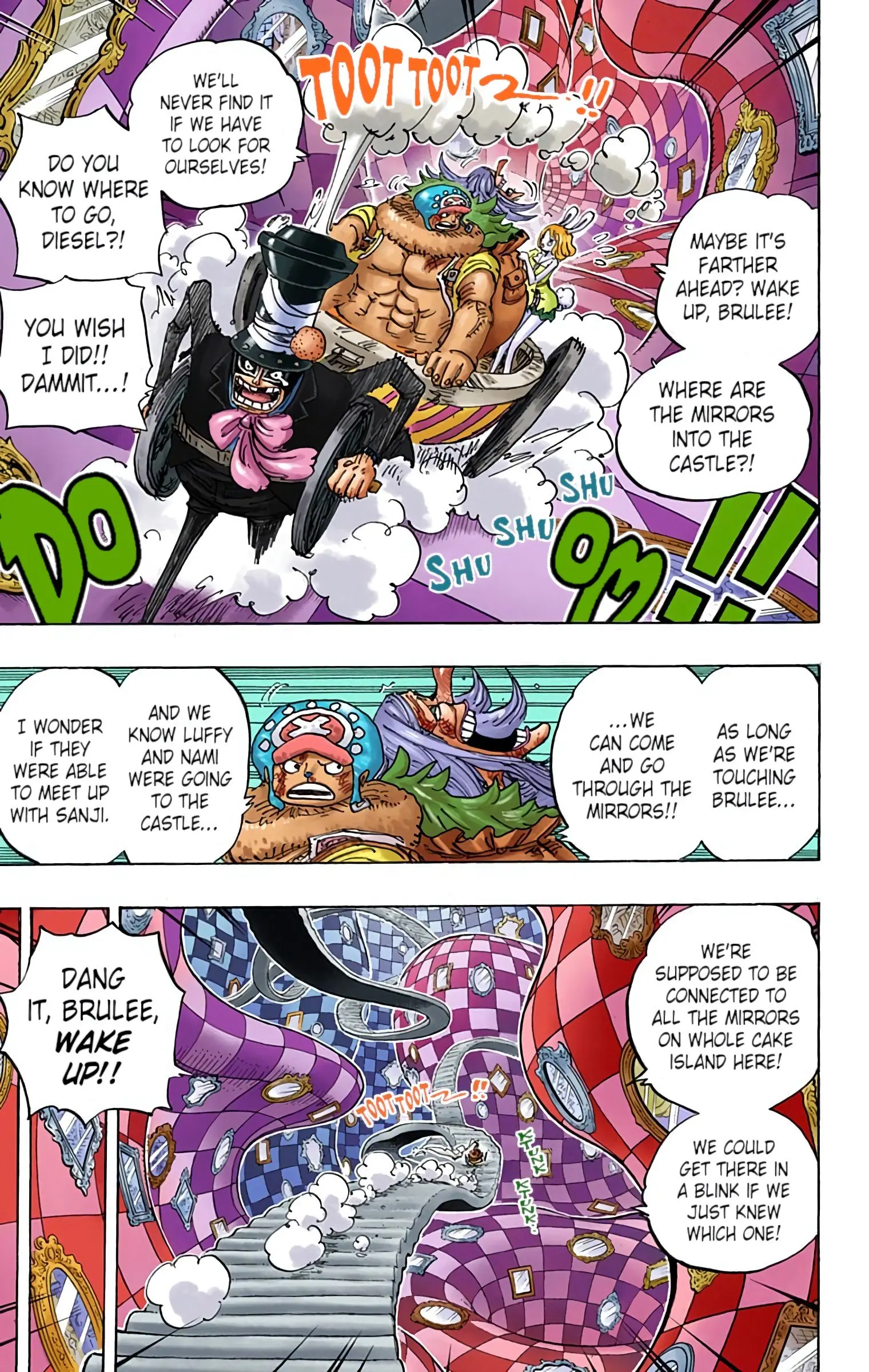 One Piece Colored, chapter 850, page 3