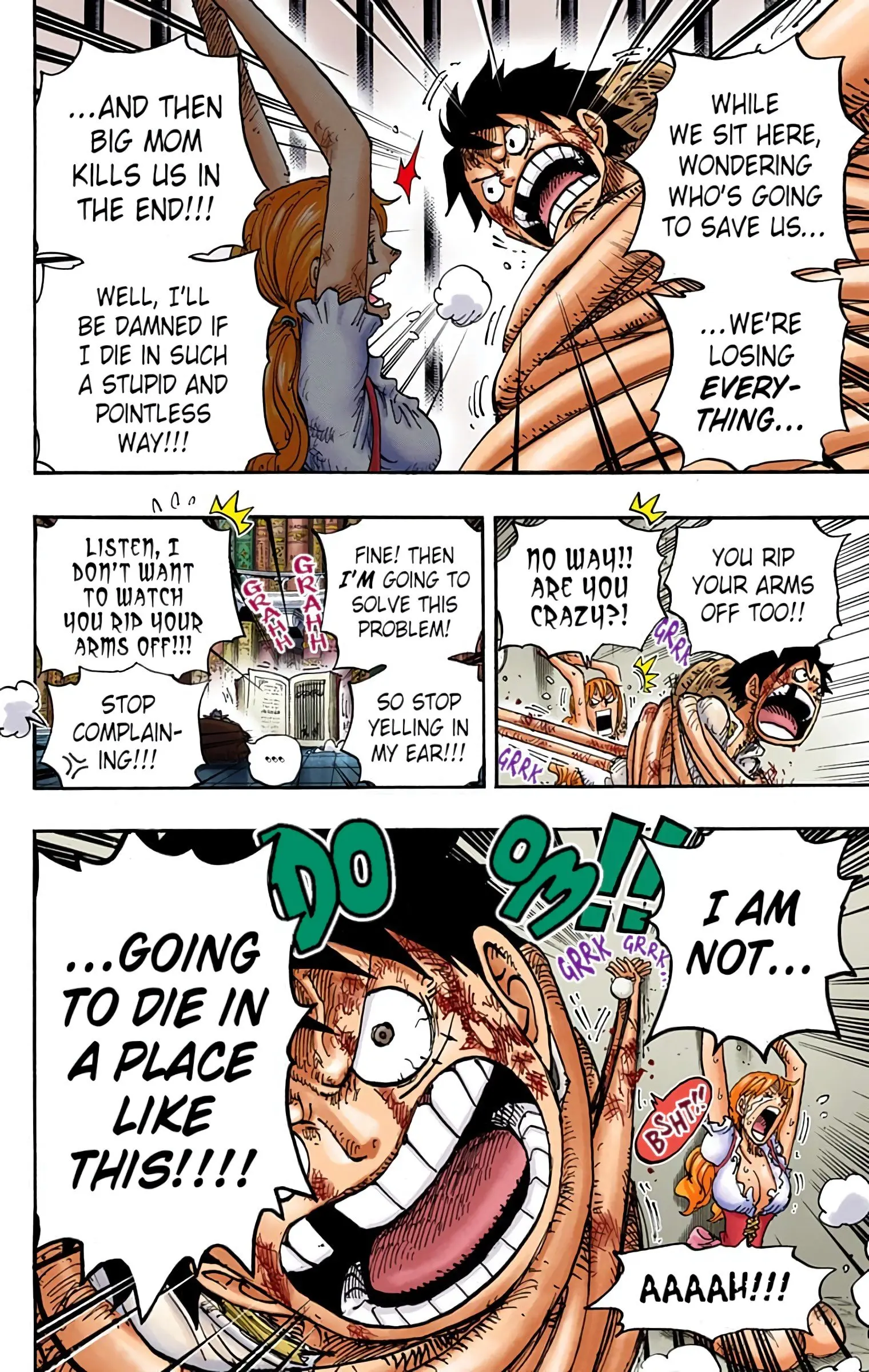 One Piece Colored, chapter 850, page 6