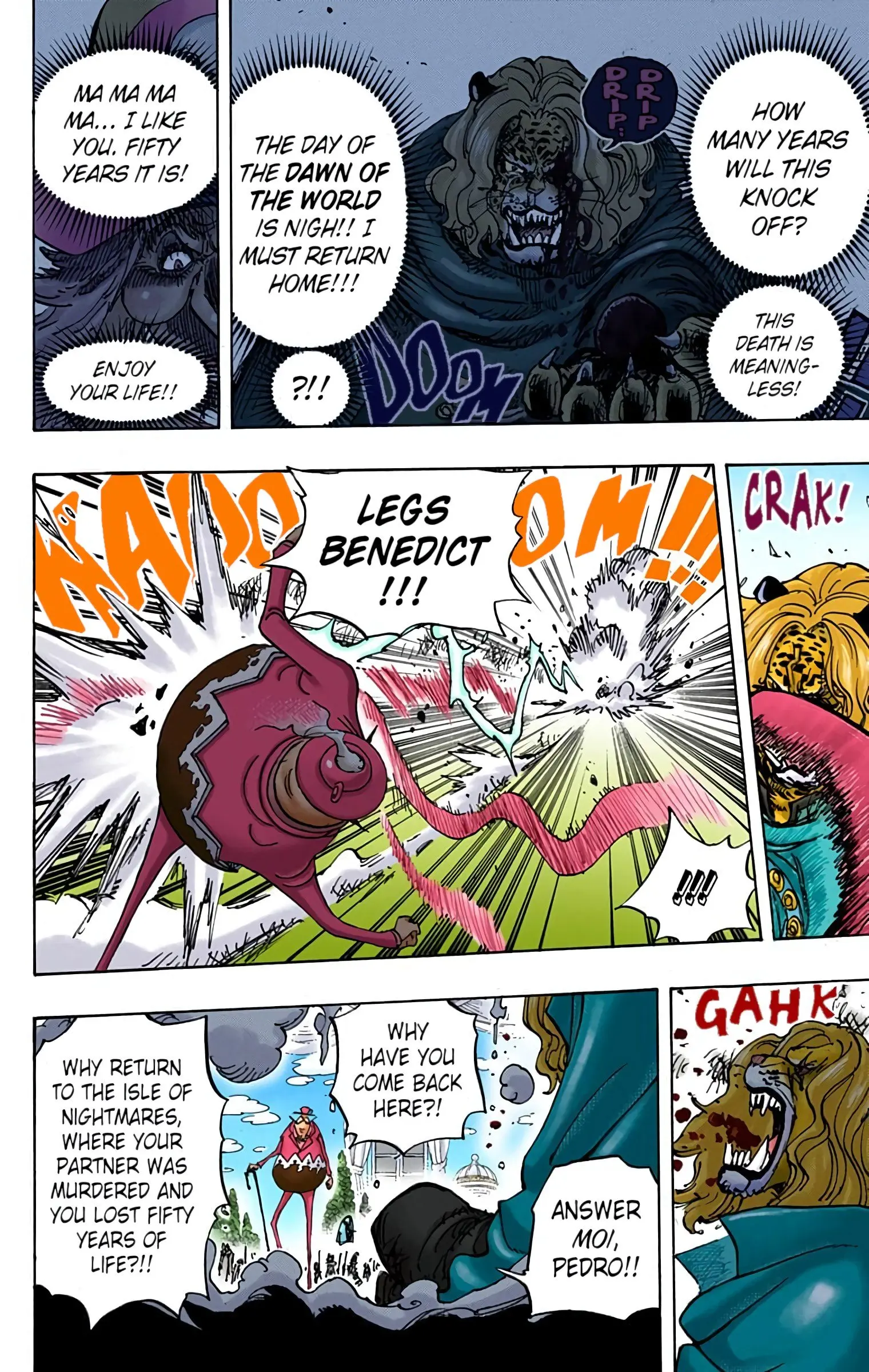 One Piece Colored, chapter 850, page 10