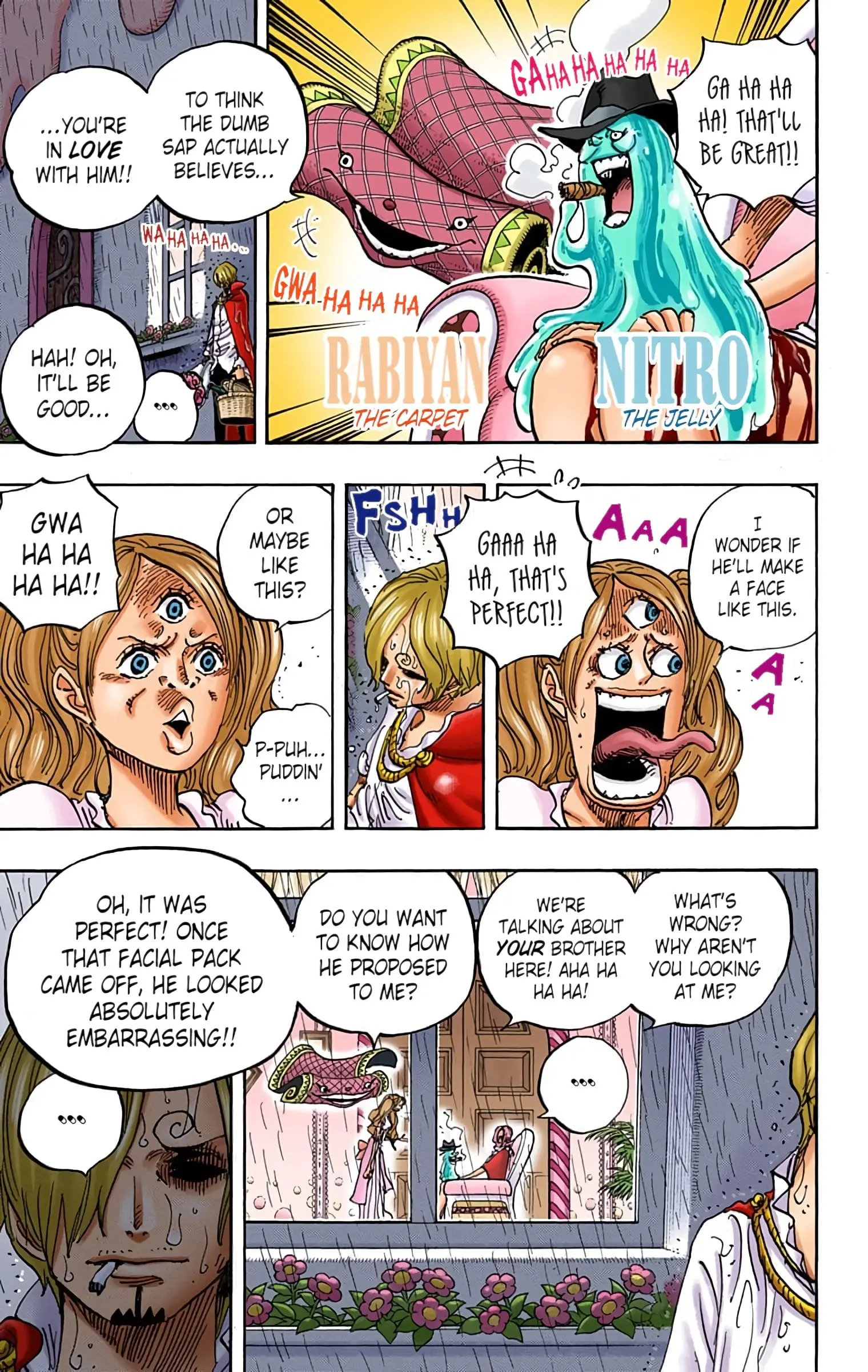 One Piece Colored, chapter 851, page 4