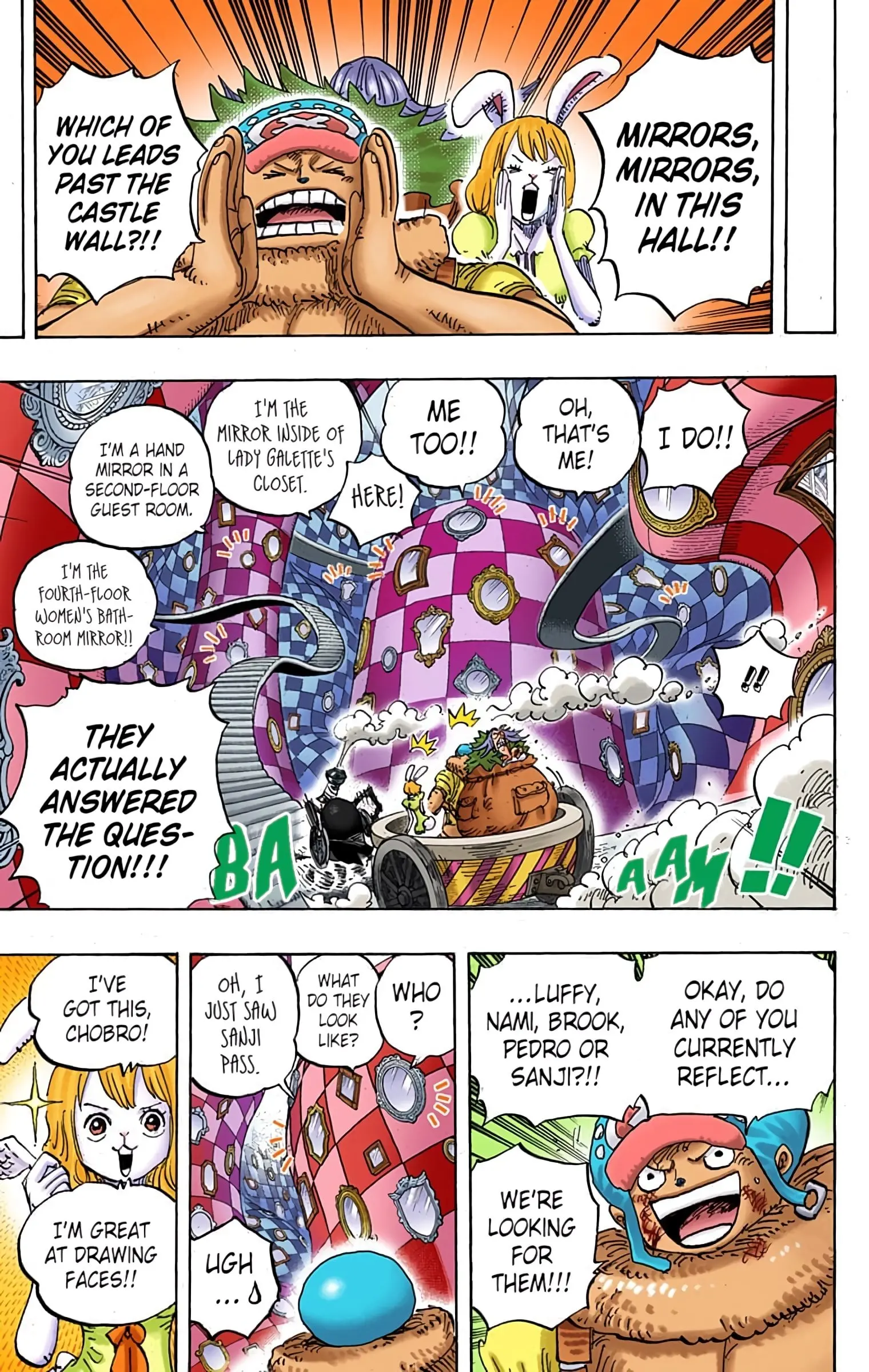 One Piece Colored, chapter 851, page 9