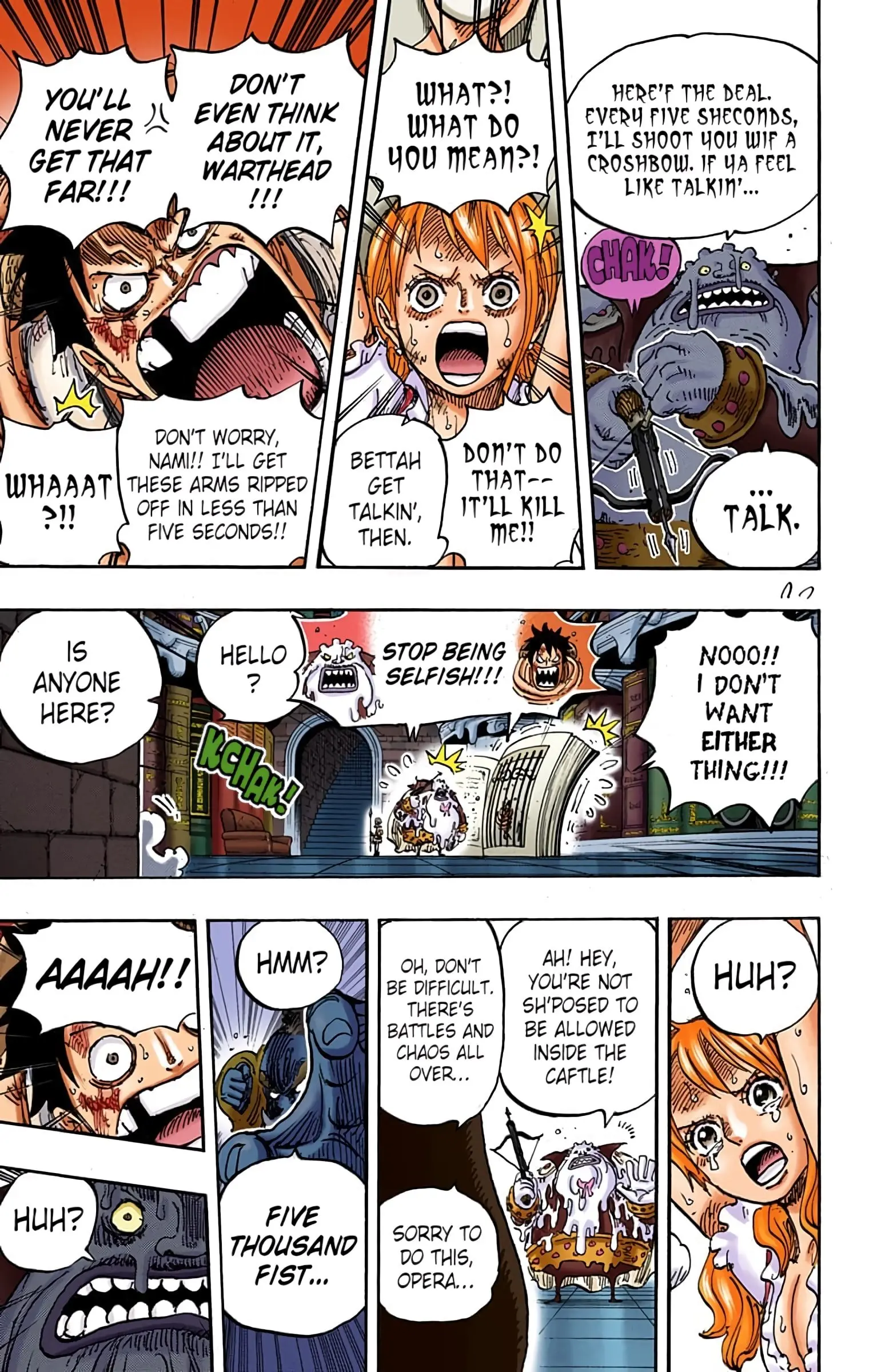 One Piece Colored, chapter 851, page 13