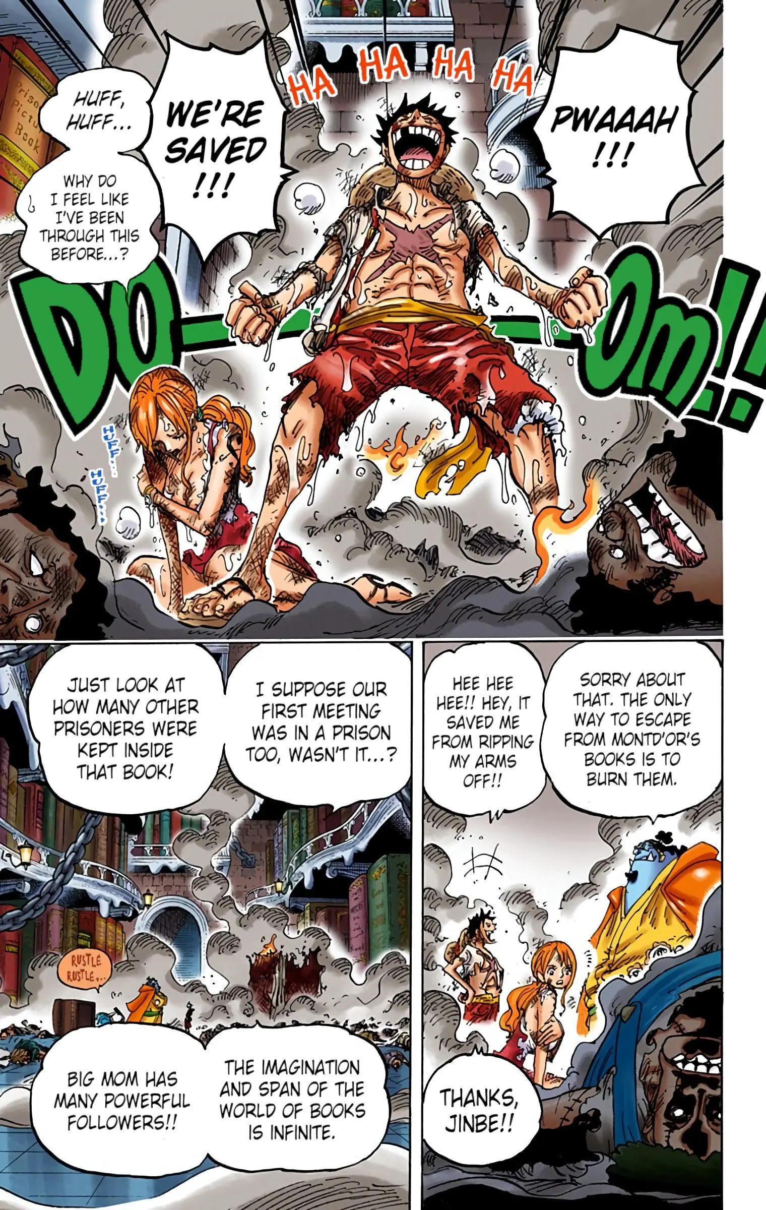One Piece Colored, chapter 852, page 5