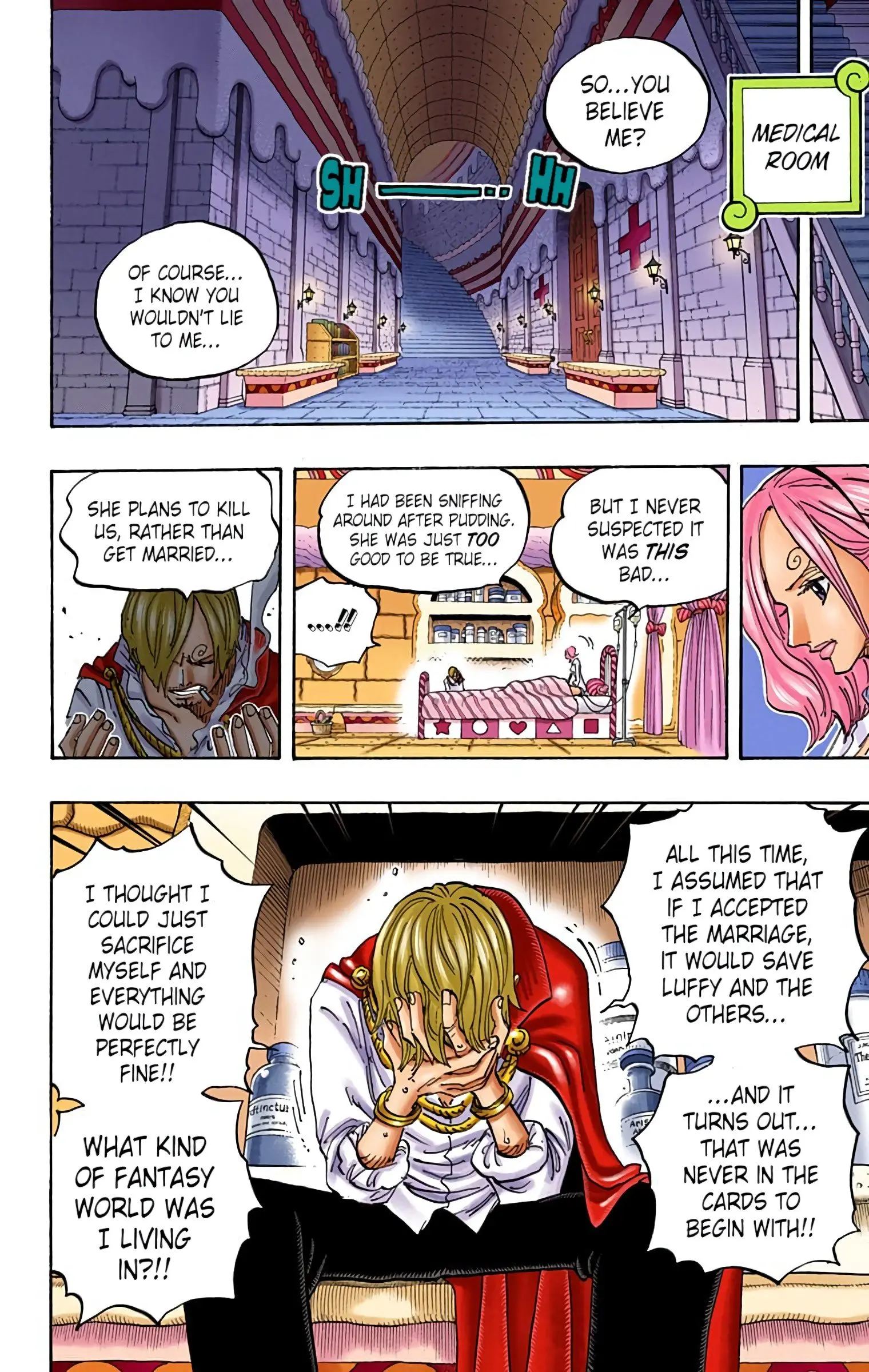 One Piece Colored, chapter 852, page 8