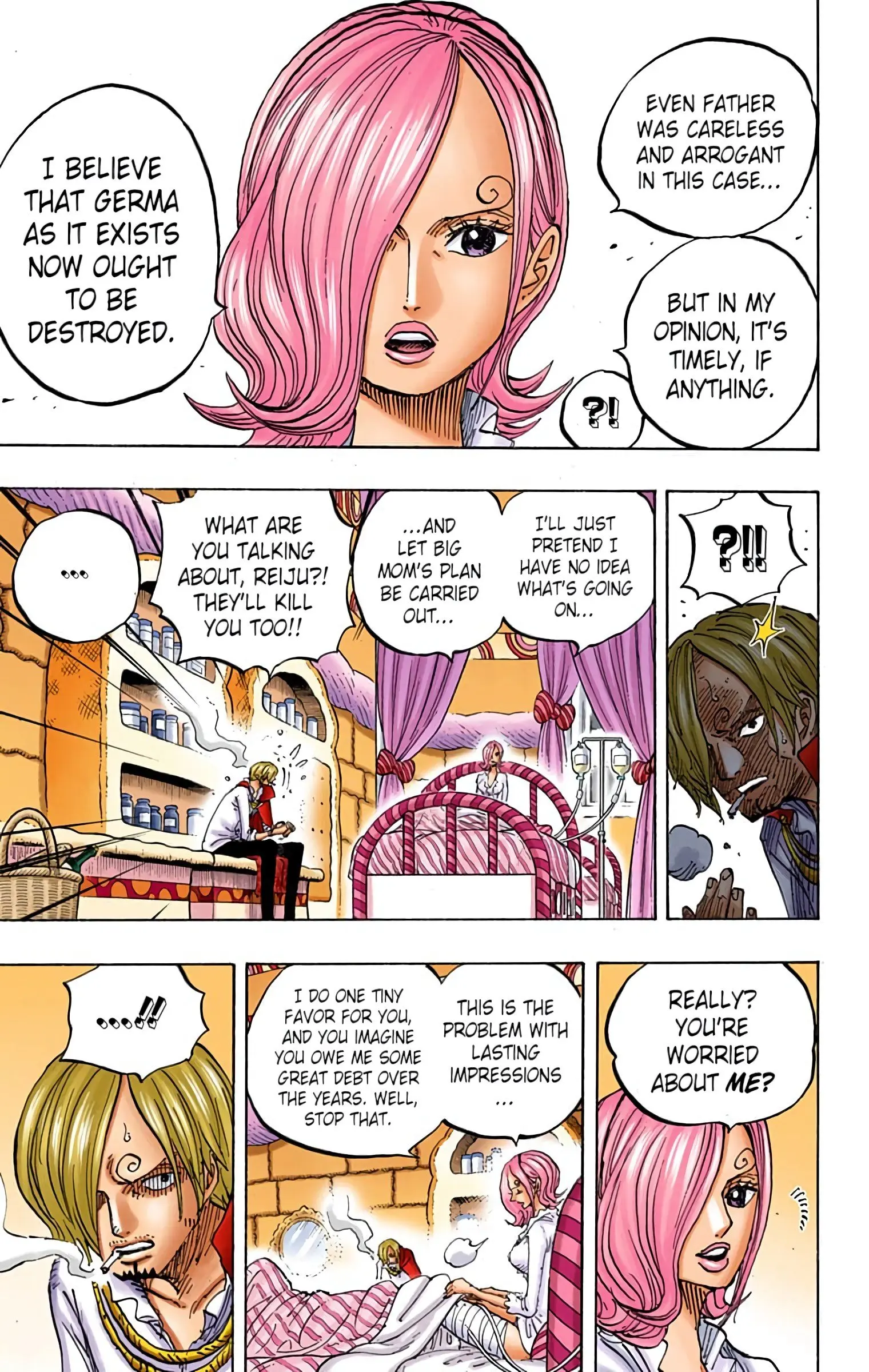 One Piece Colored, chapter 852, page 9