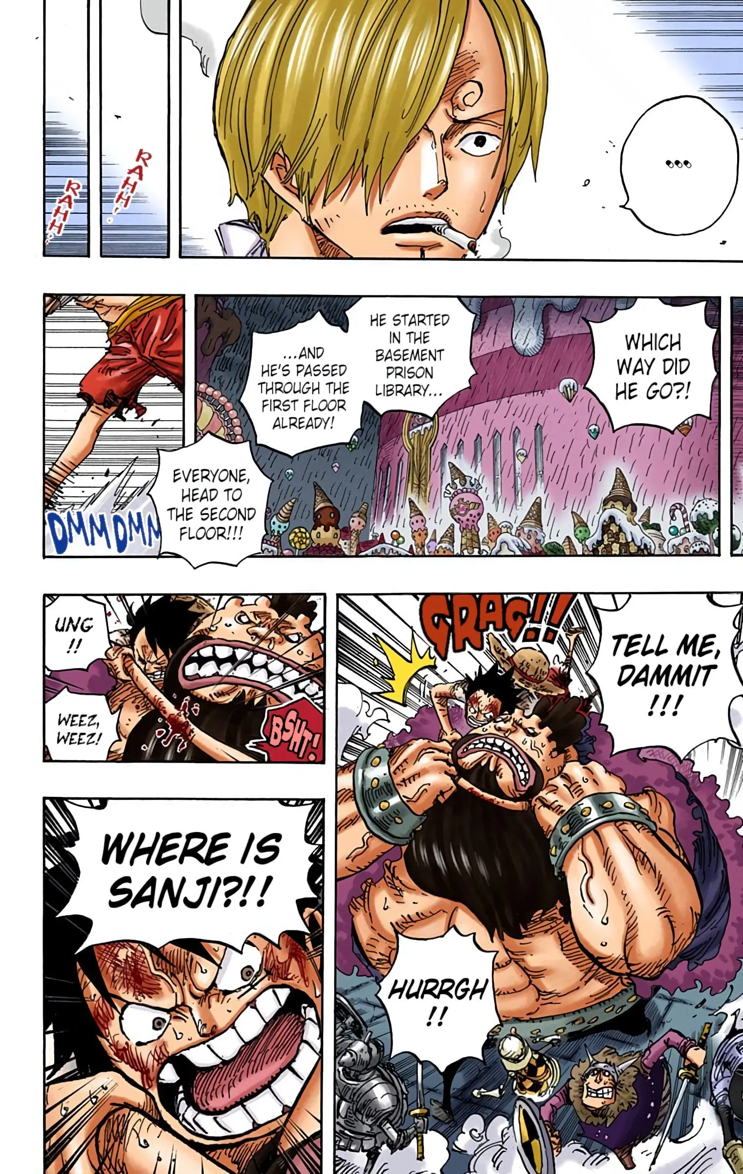 One Piece Colored, chapter 852, page 14