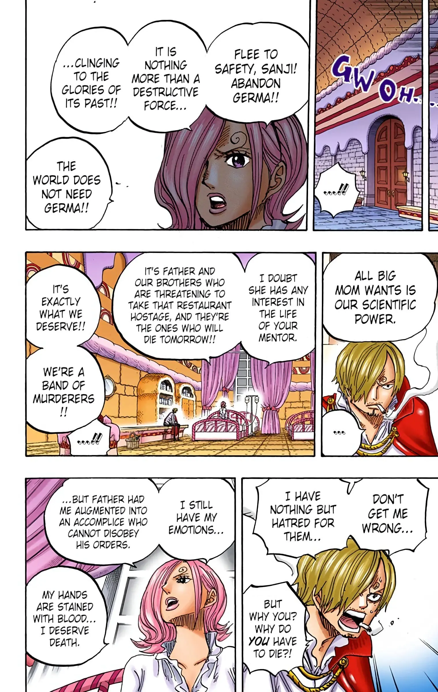 One Piece Colored, chapter 852, page 16