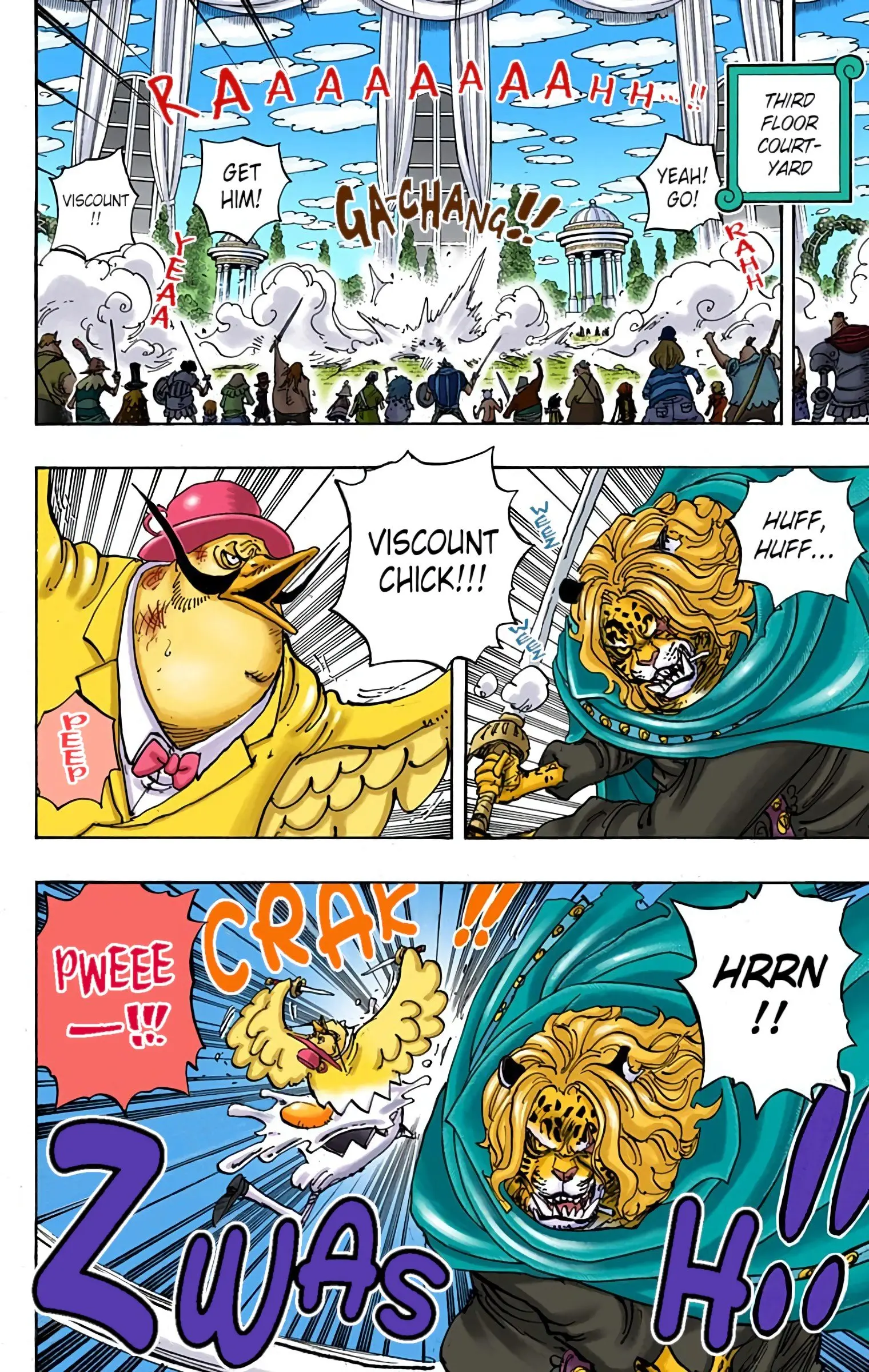 One Piece Colored, chapter 853, page 5