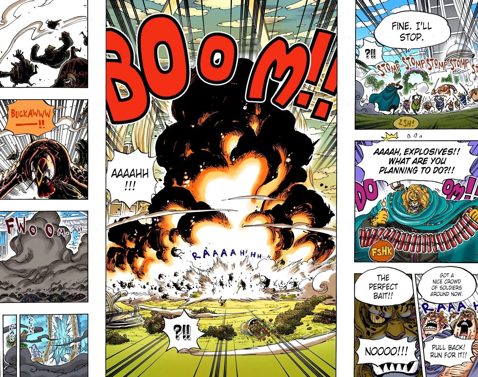 One Piece Colored, chapter 853, page 7