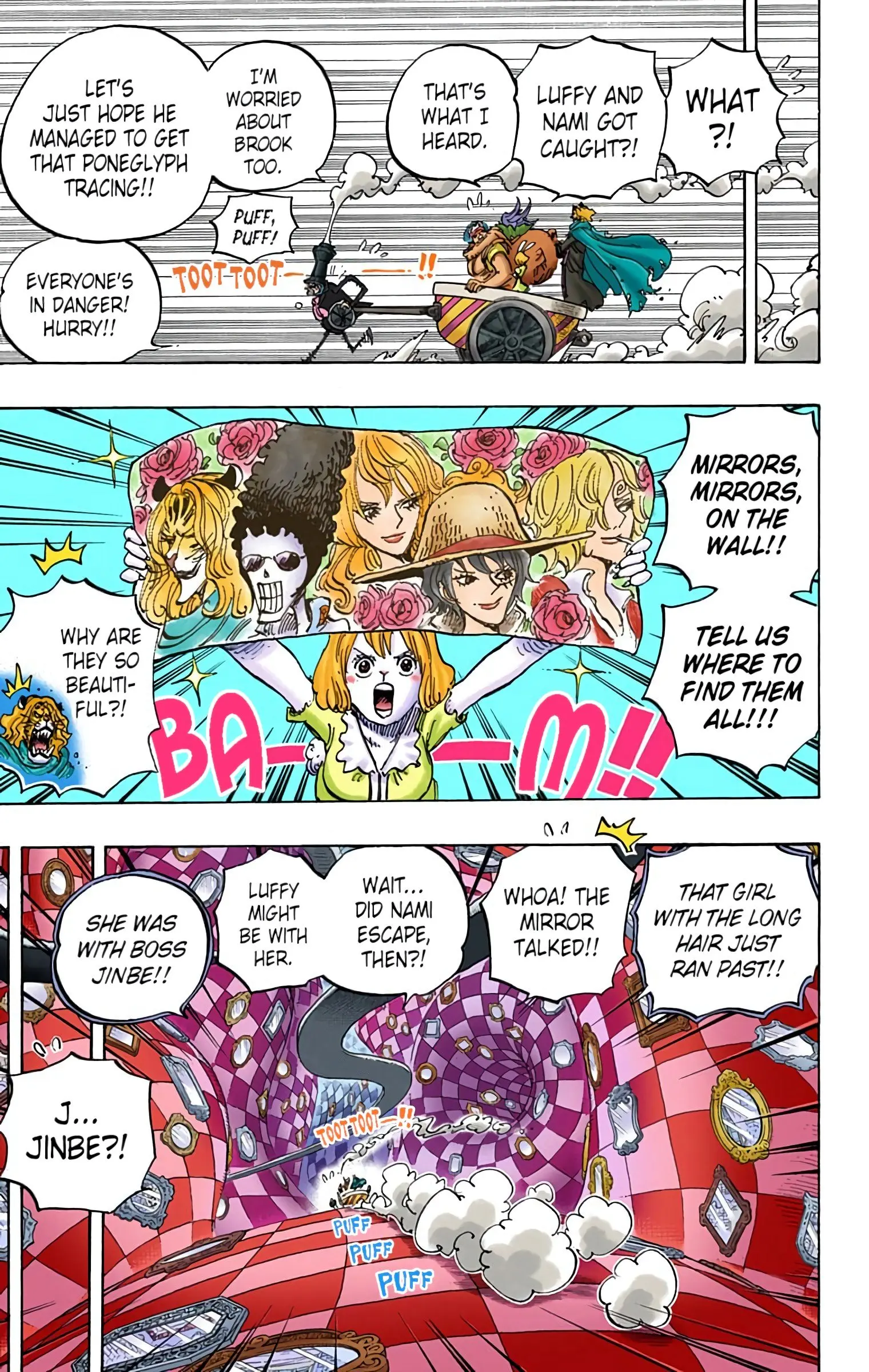 One Piece Colored, chapter 853, page 9