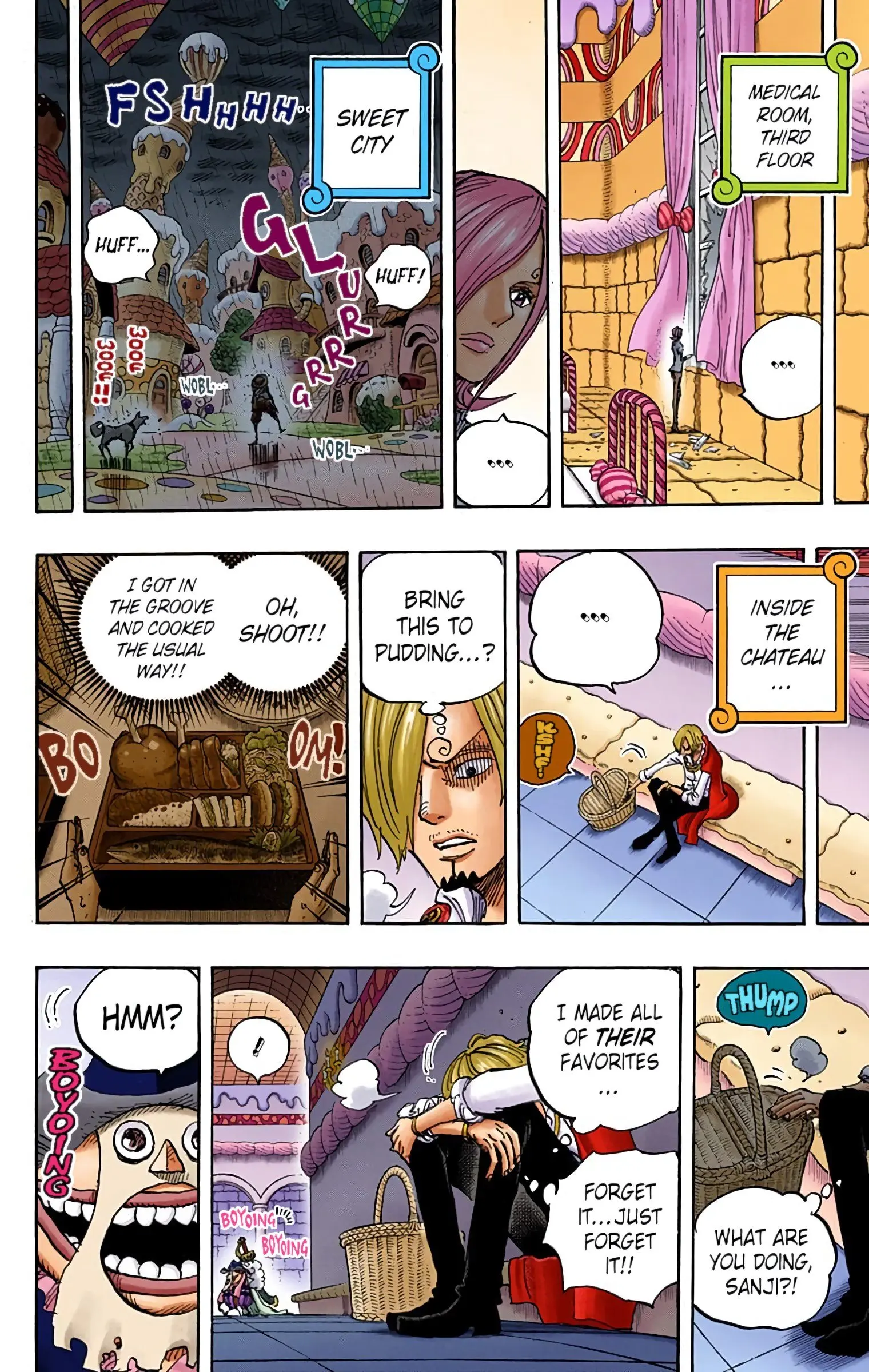 One Piece Colored, chapter 854, page 14