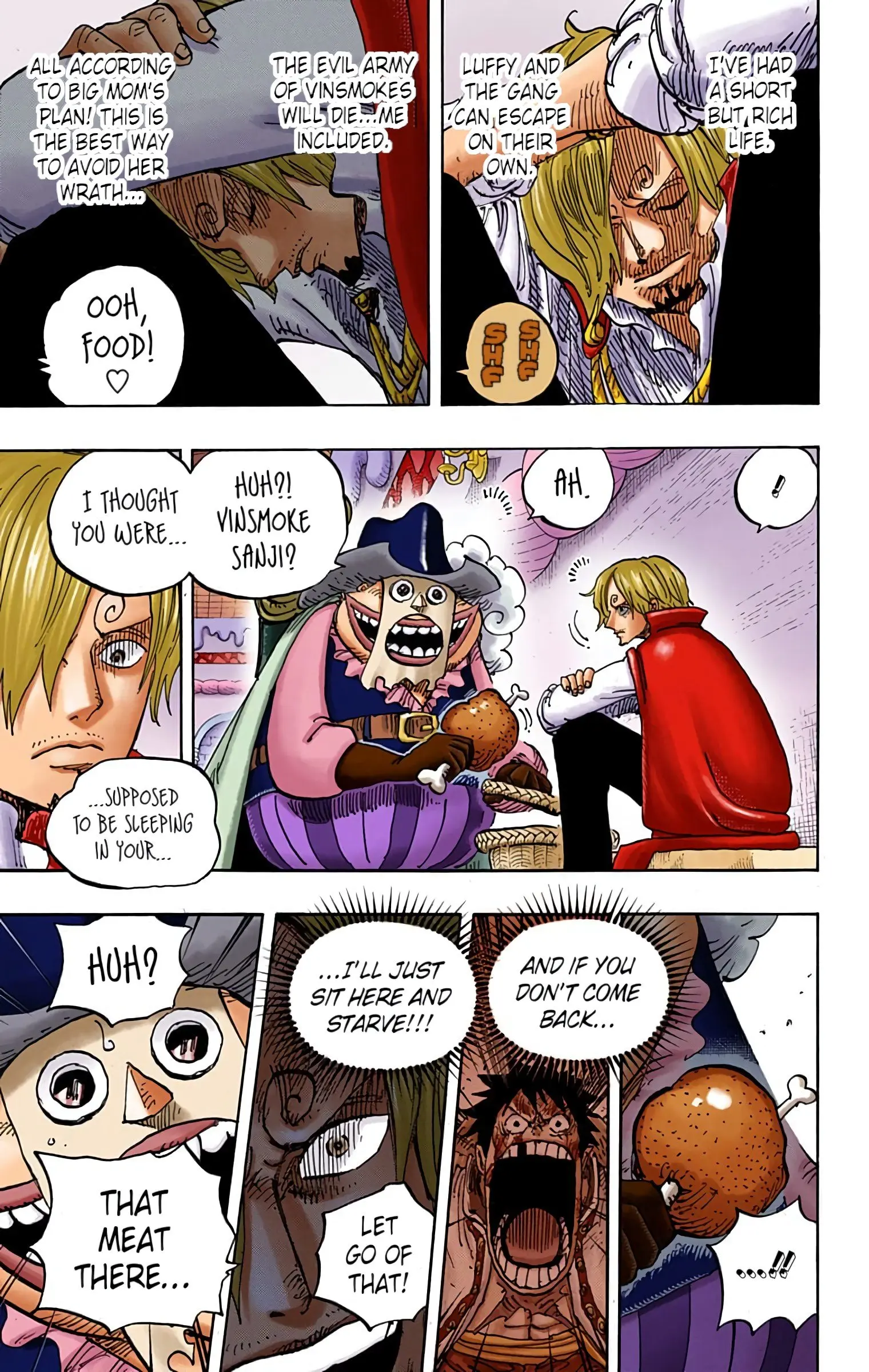One Piece Colored, chapter 854, page 15