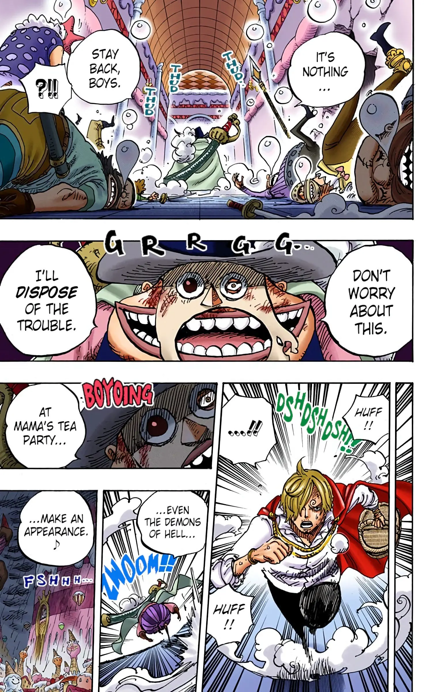 One Piece Colored, chapter 855, page 3