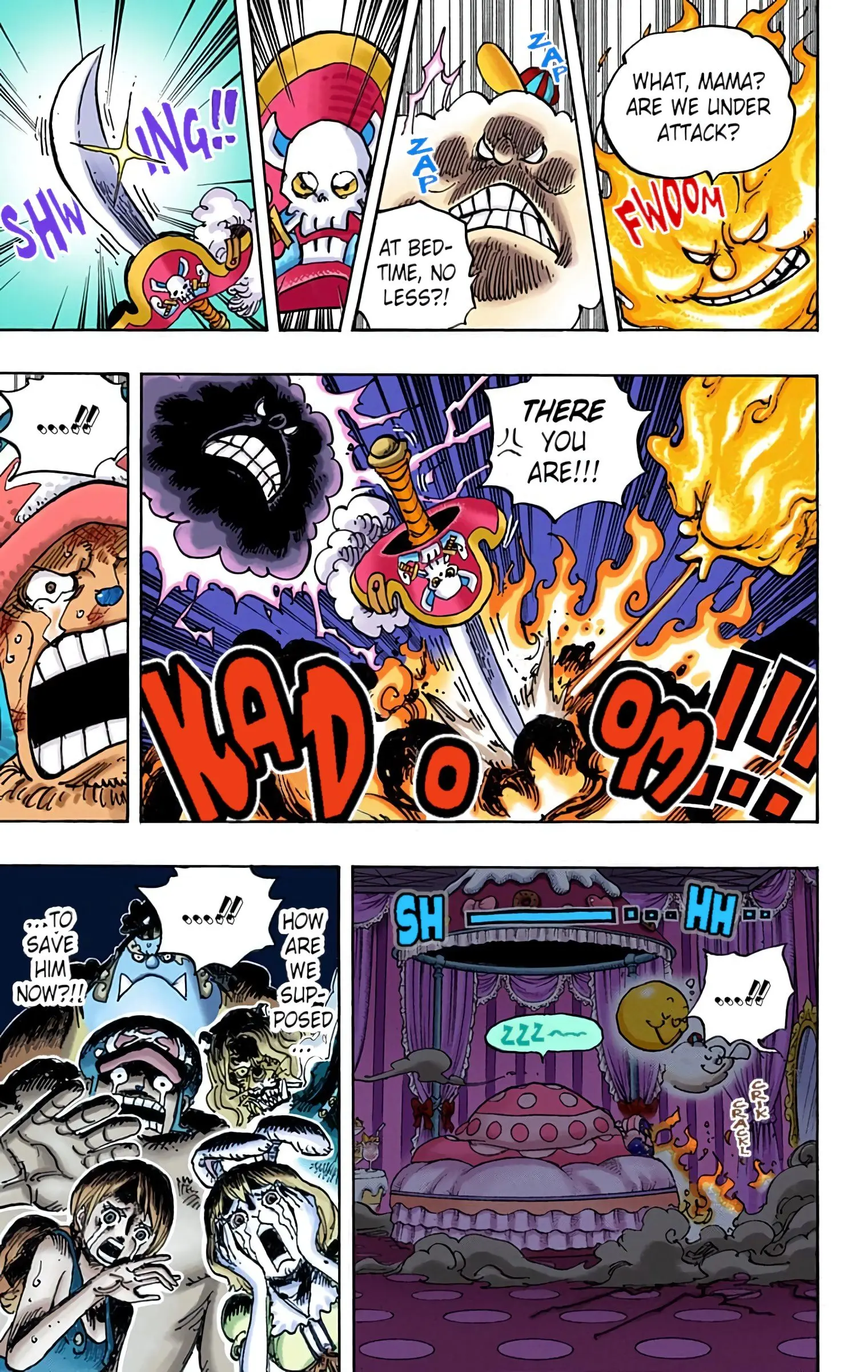 One Piece Colored, chapter 855, page 6