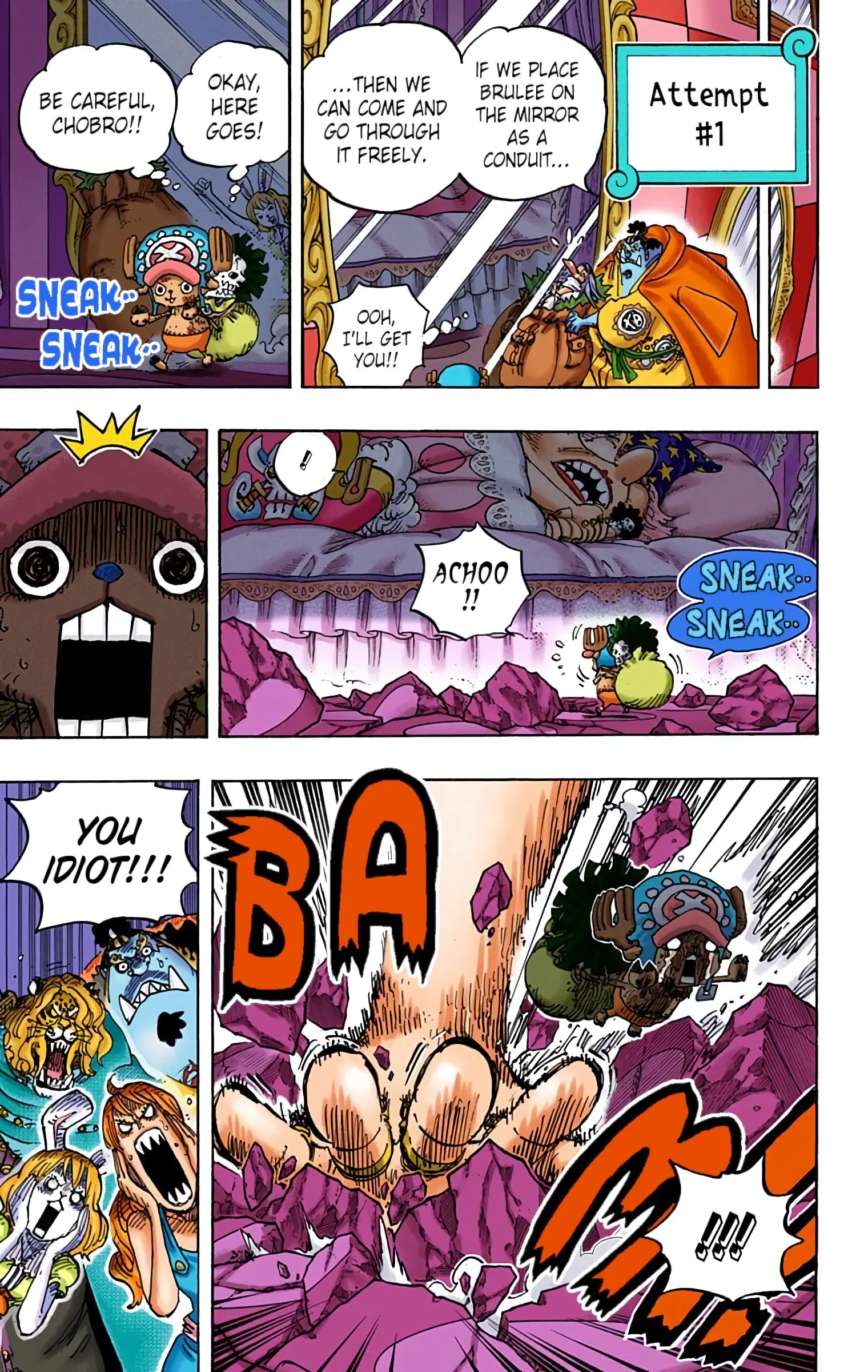 One Piece Colored, chapter 855, page 8
