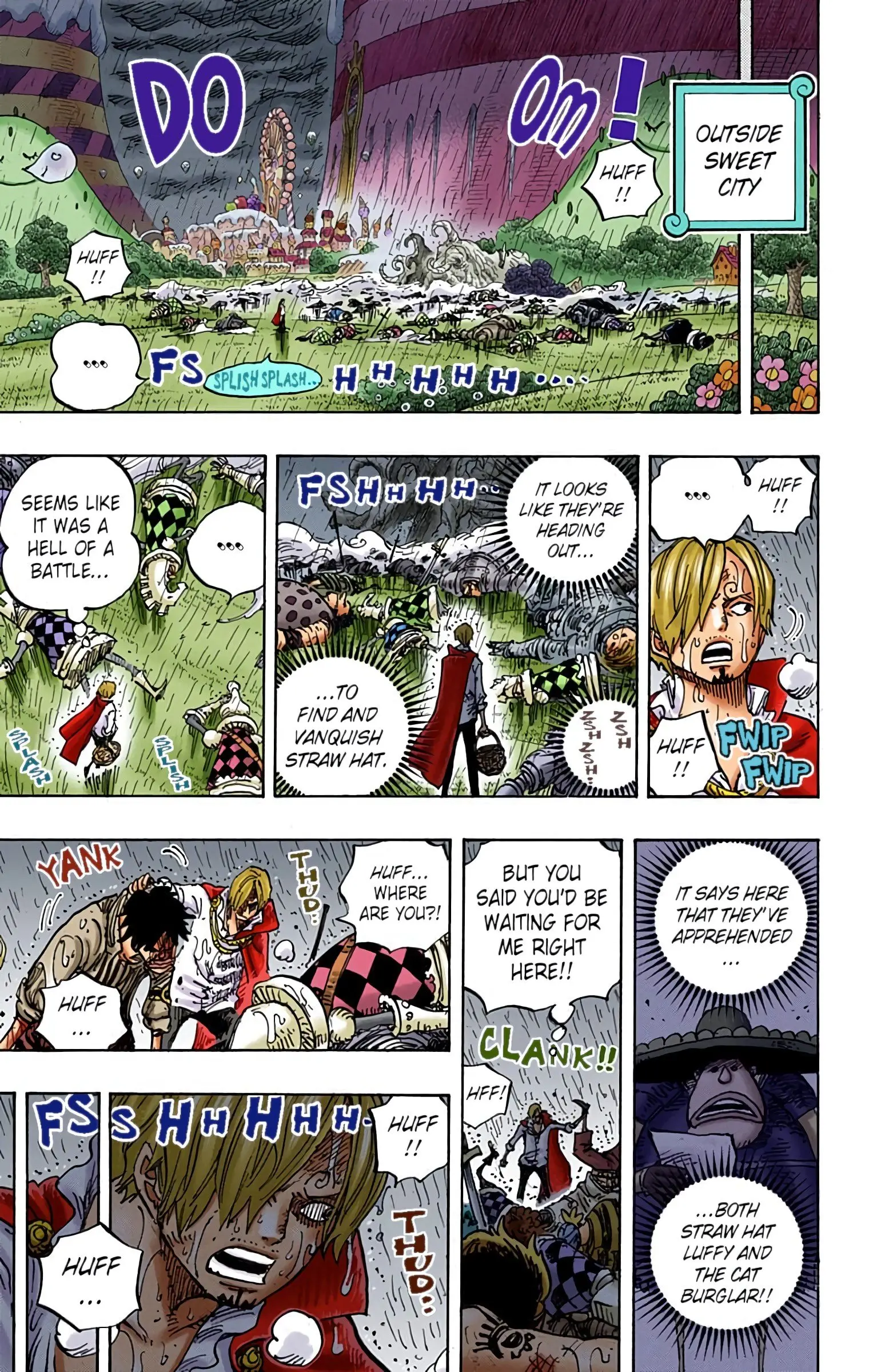 One Piece Colored, chapter 855, page 12