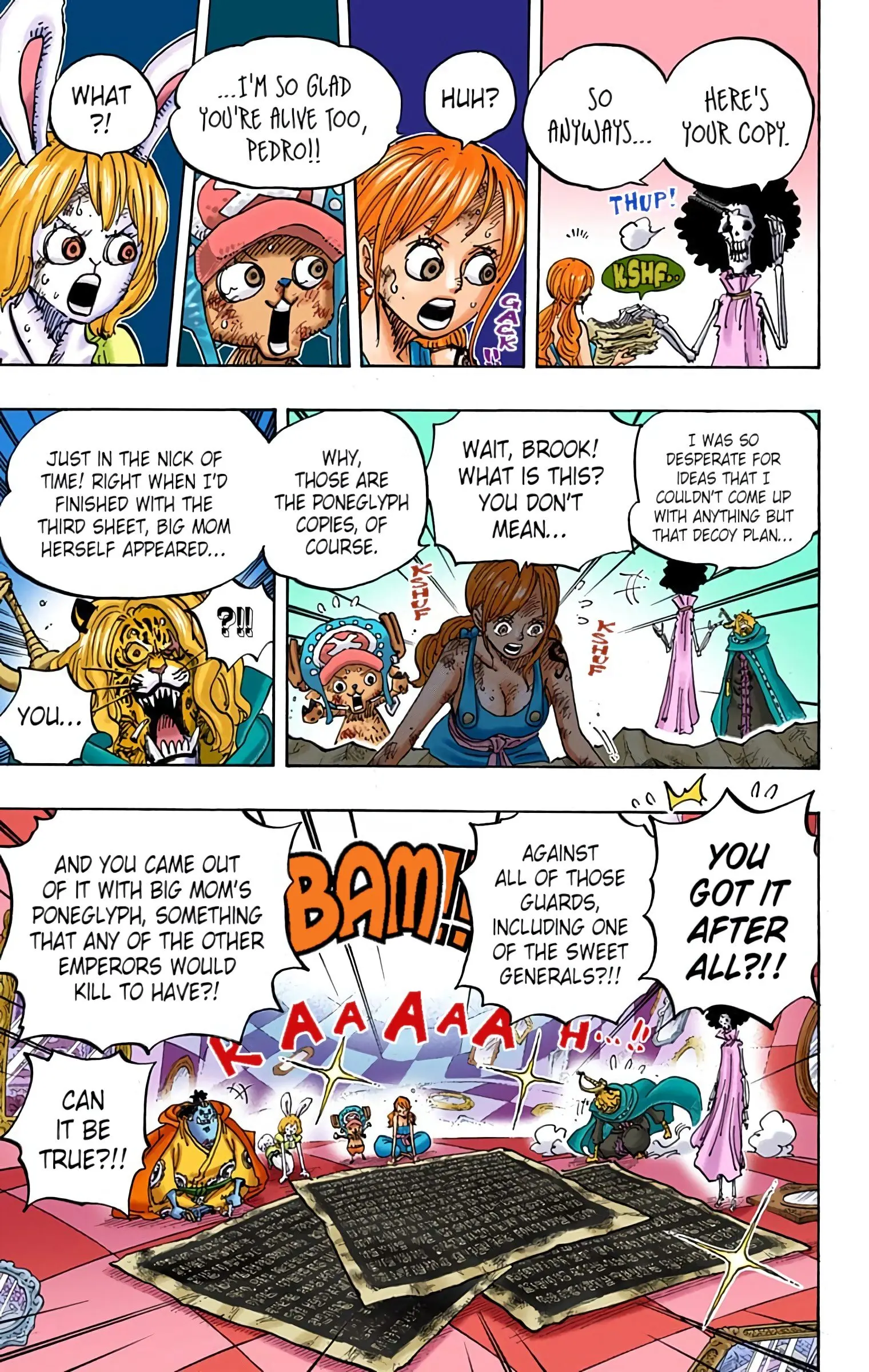 One Piece Colored, chapter 855, page 14