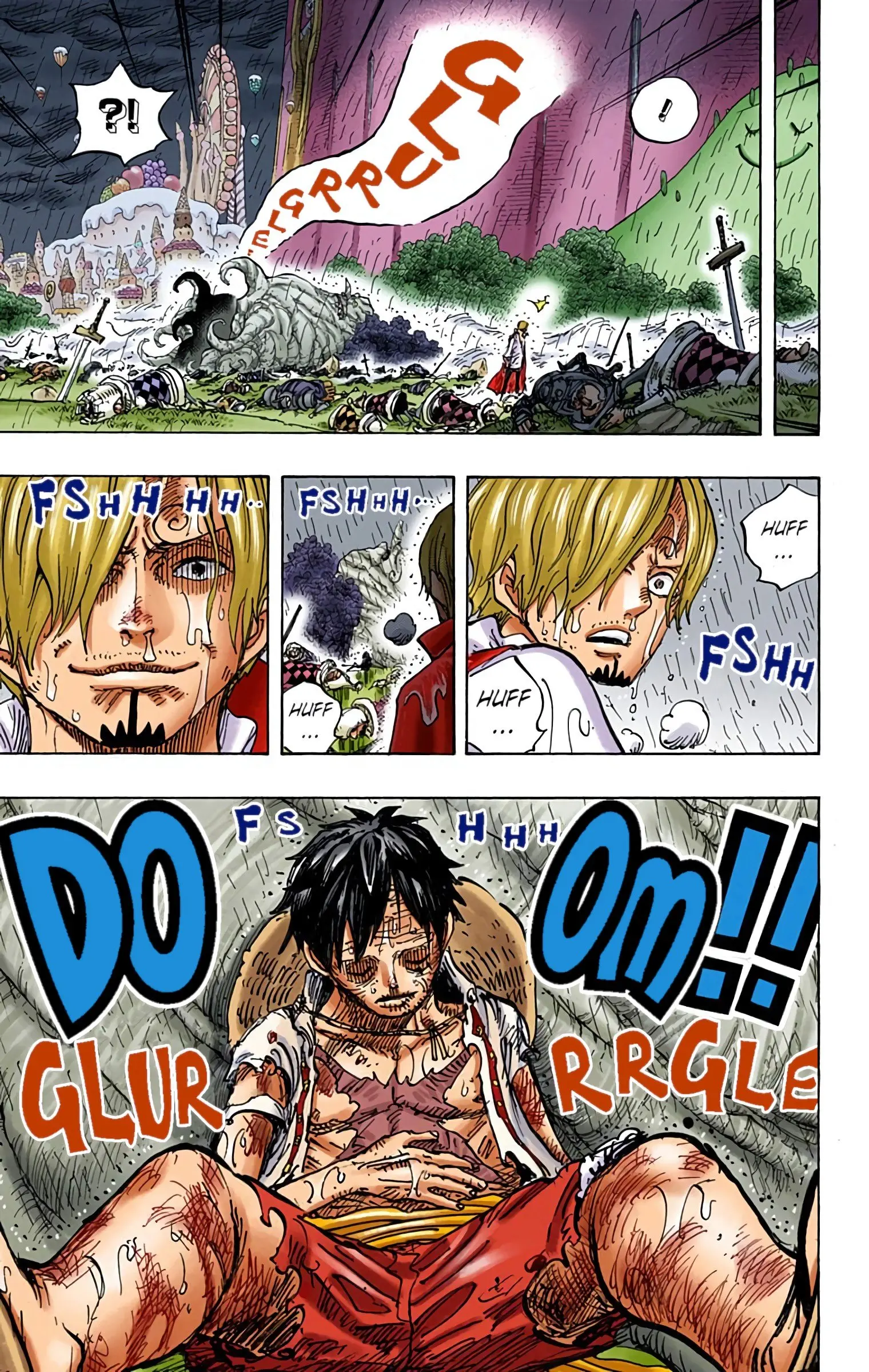 One Piece Colored, chapter 855, page 16