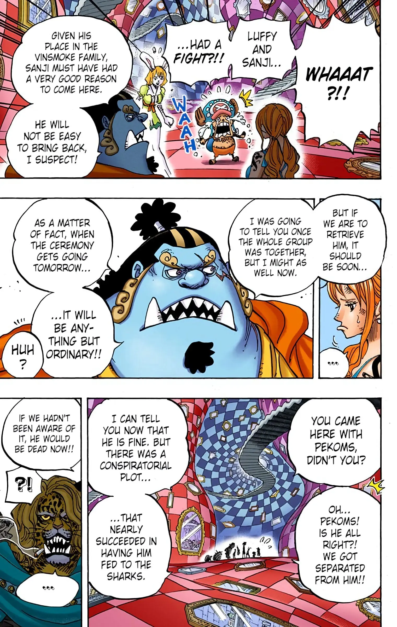 One Piece Colored, chapter 856, page 3