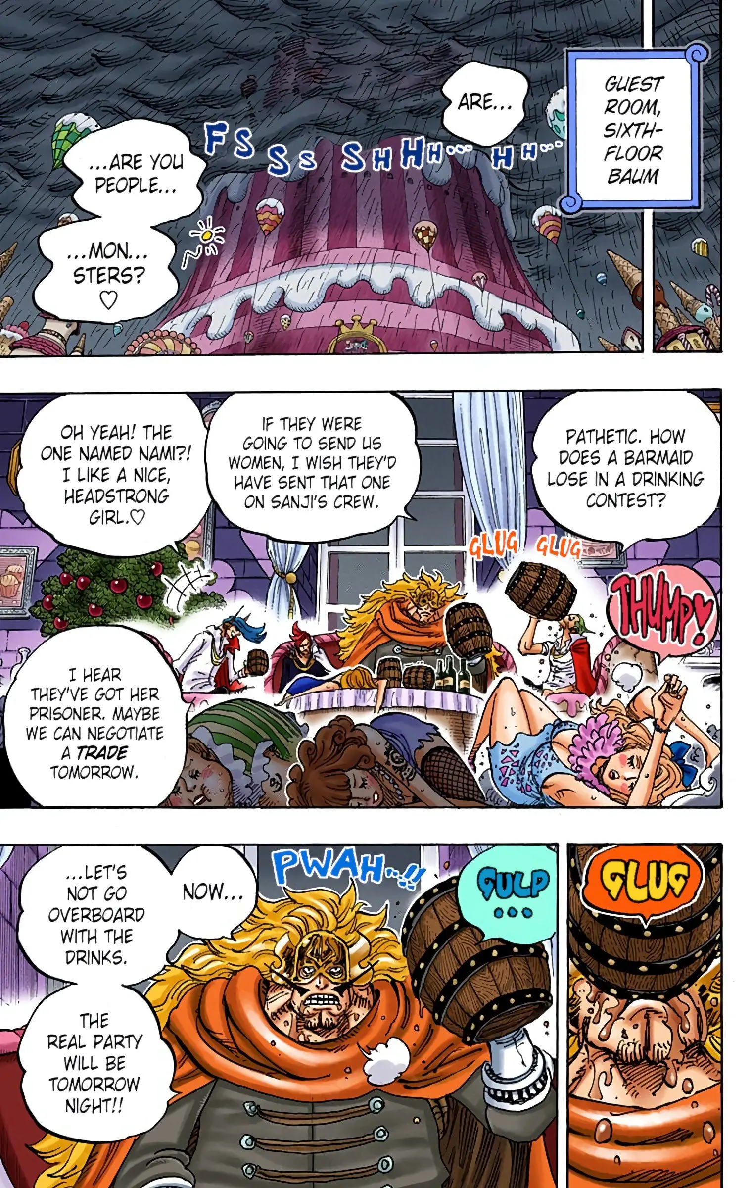 One Piece Colored, chapter 856, page 5