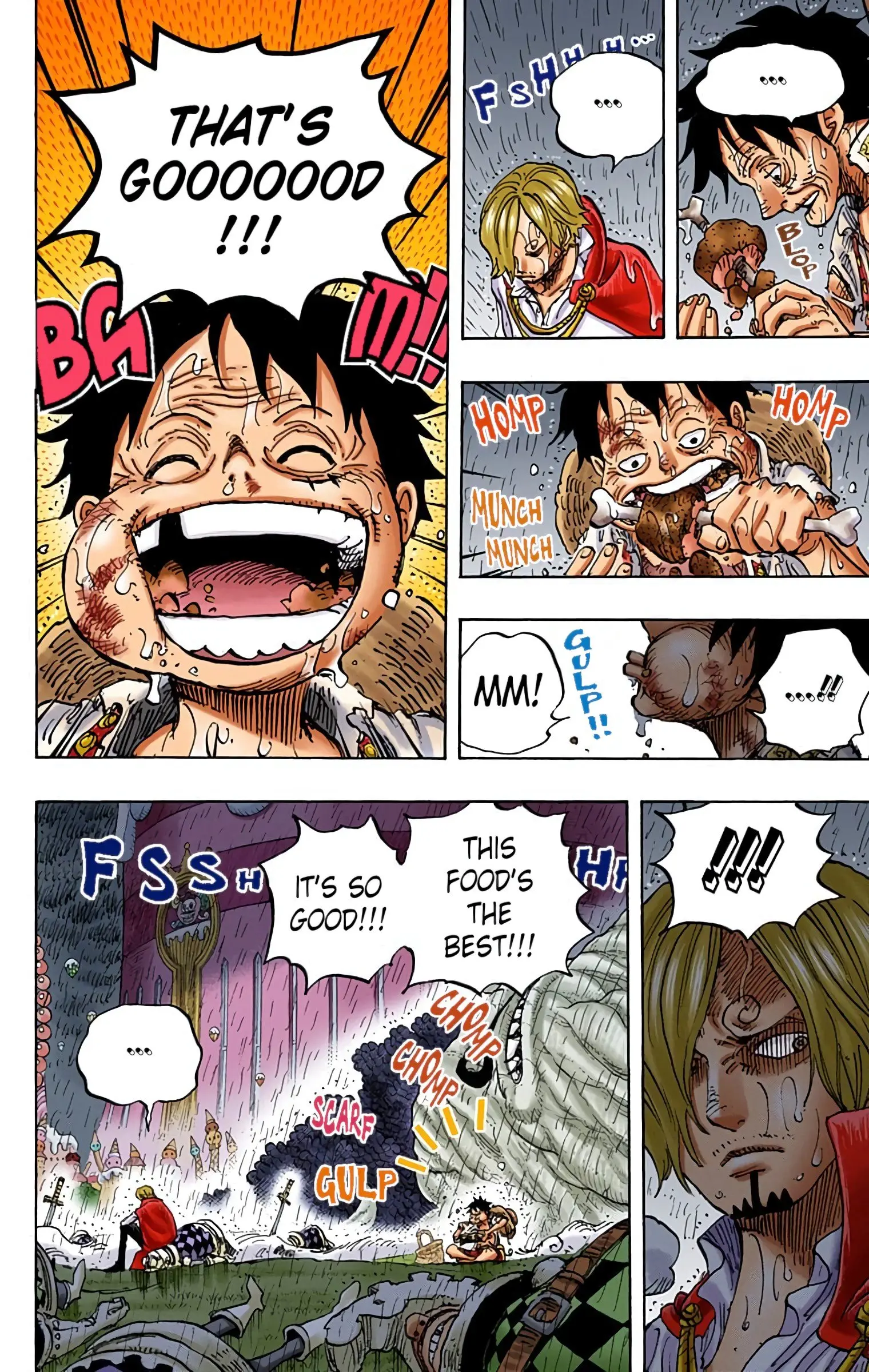 One Piece Colored, chapter 856, page 10