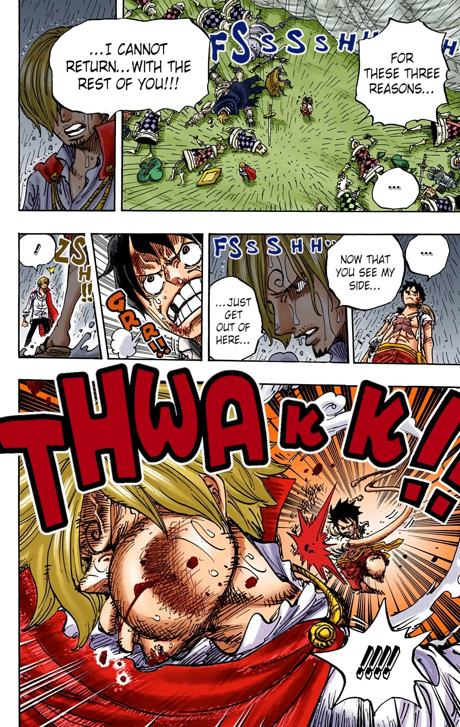 One Piece Colored, chapter 856, page 14