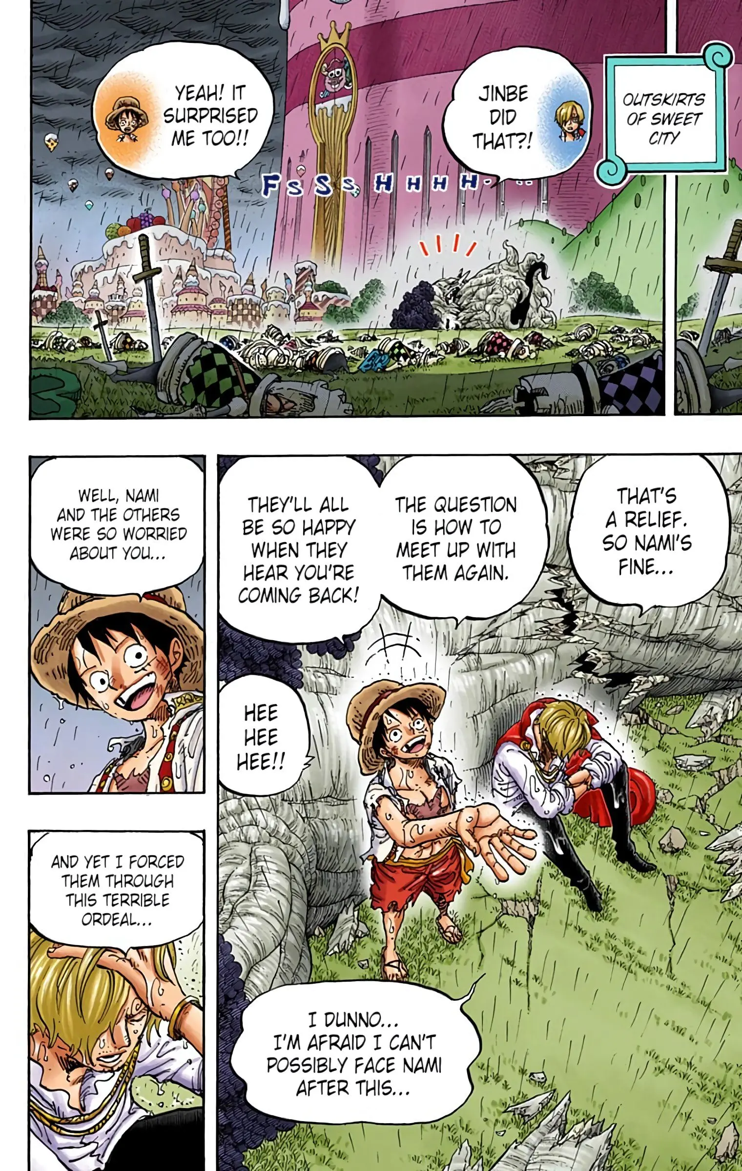 One Piece Colored, chapter 857, page 2