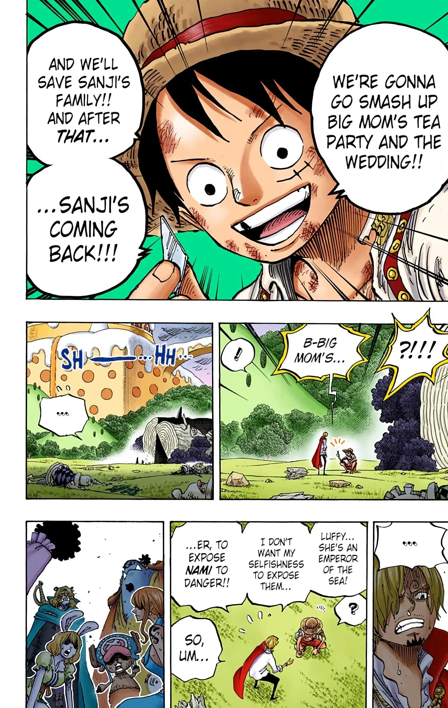 One Piece Colored, chapter 857, page 6