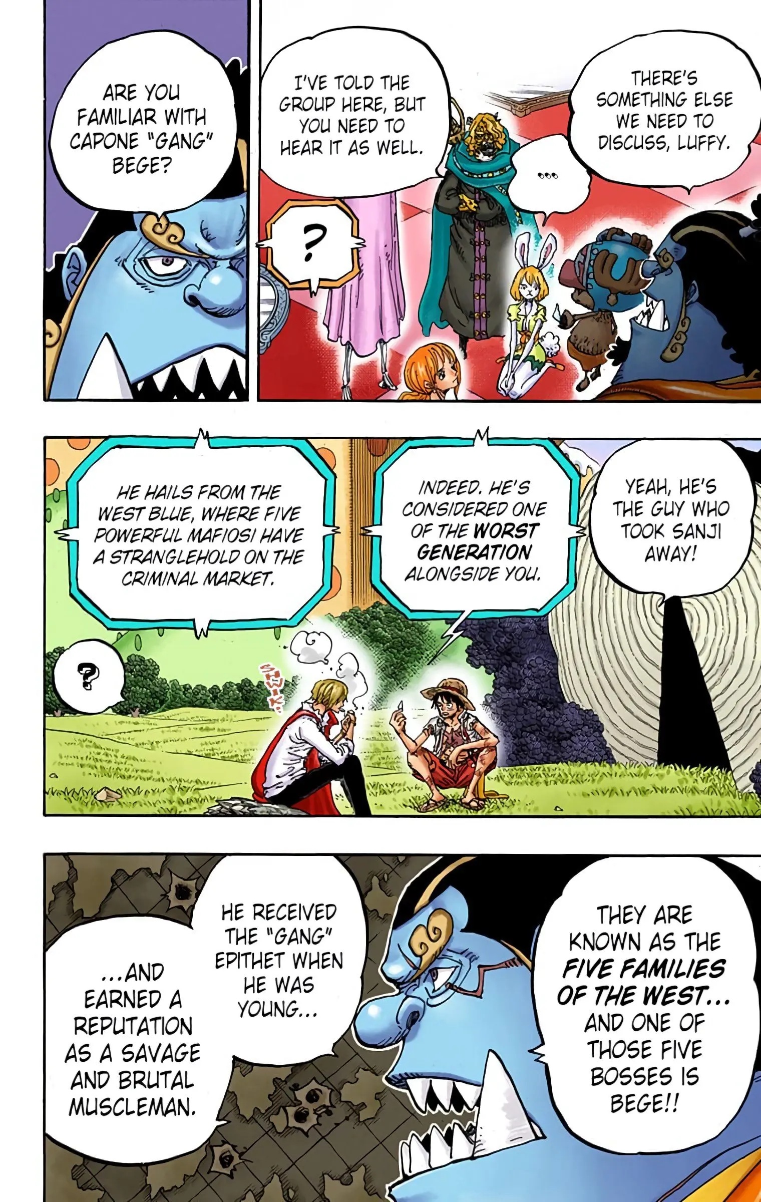 One Piece Colored, chapter 857, page 10