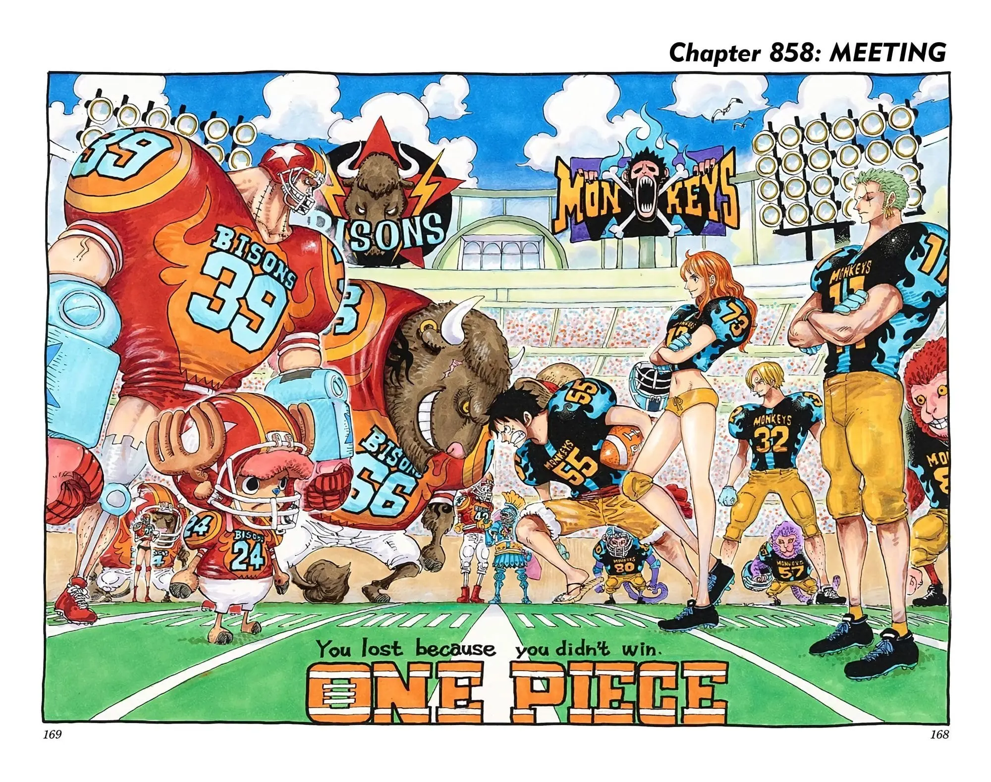 One Piece Colored, chapter 858, page 1