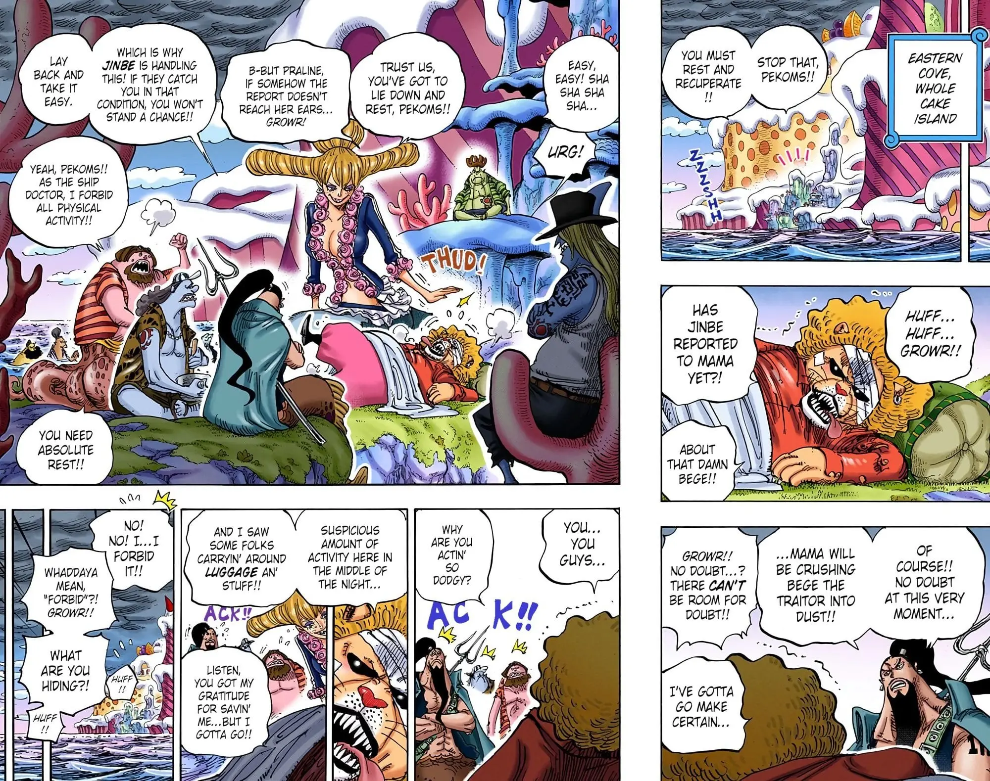 One Piece Colored, chapter 858, page 3