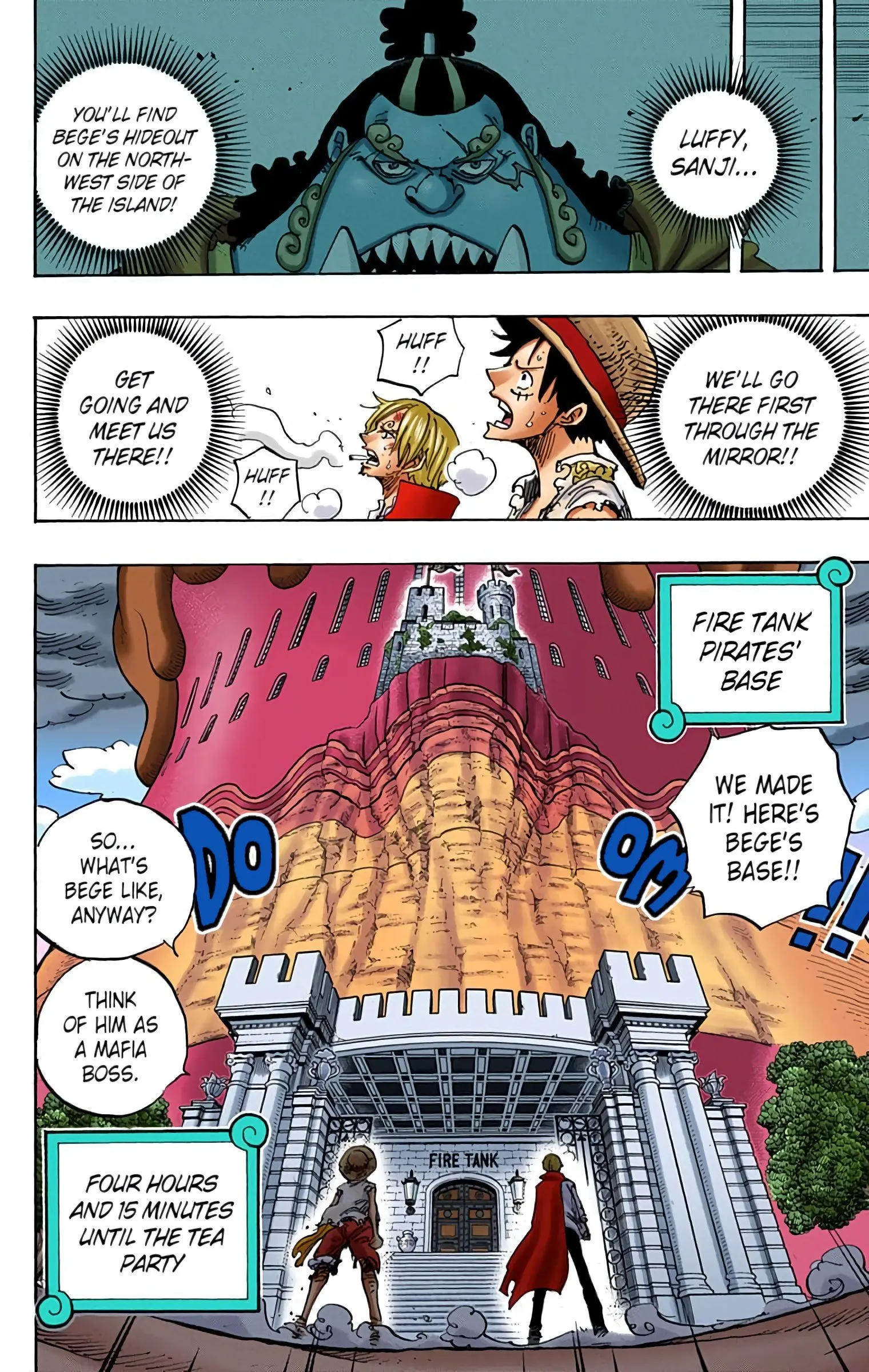 One Piece Colored, chapter 858, page 4