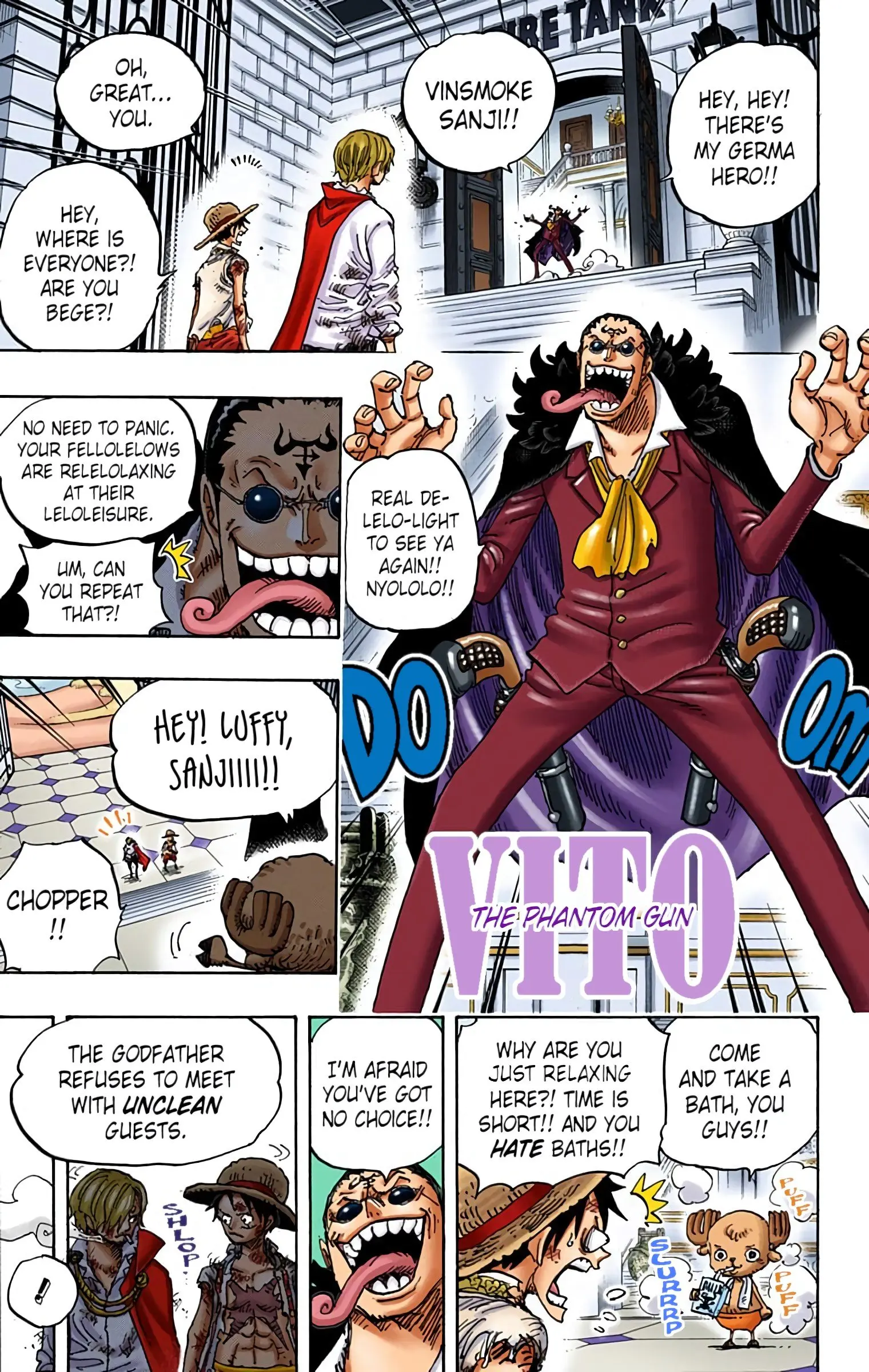 One Piece Colored, chapter 858, page 5