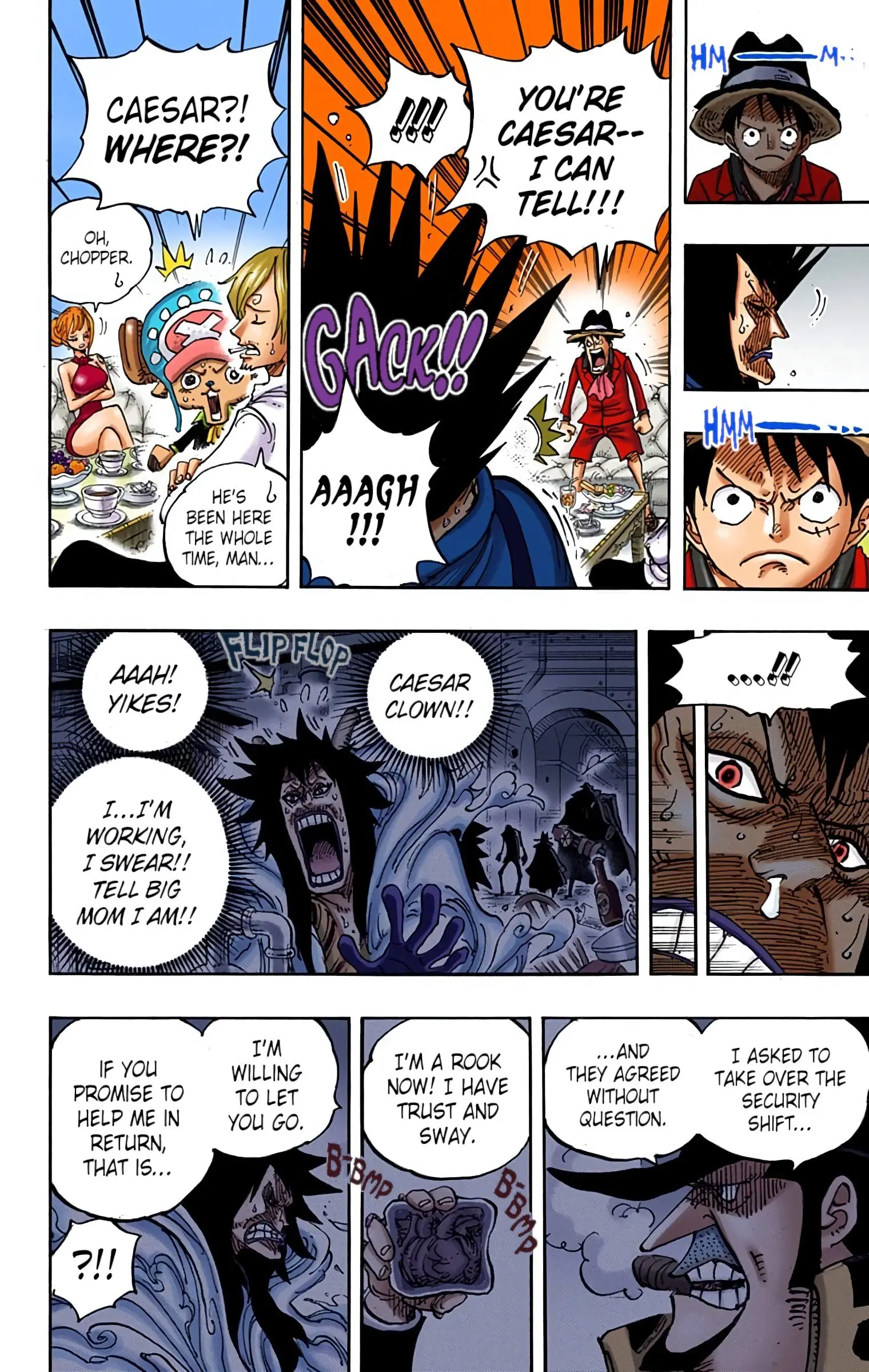 One Piece Colored, chapter 858, page 13